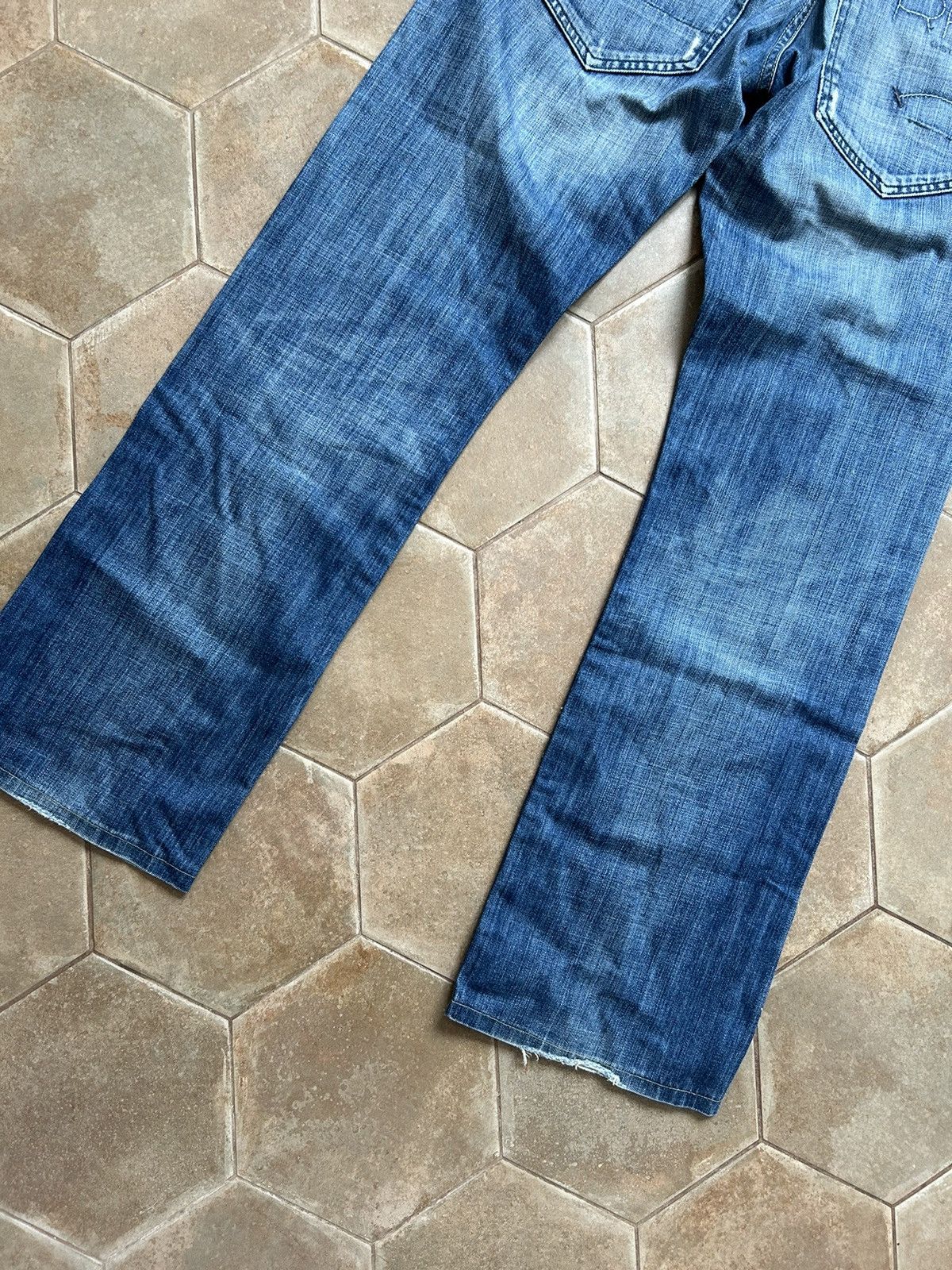 G-Star VINTAGE Y2K G STAR RAW DENIM JEANS DISTRIBUTED 31/34 Size US 31 - 8 Thumbnail