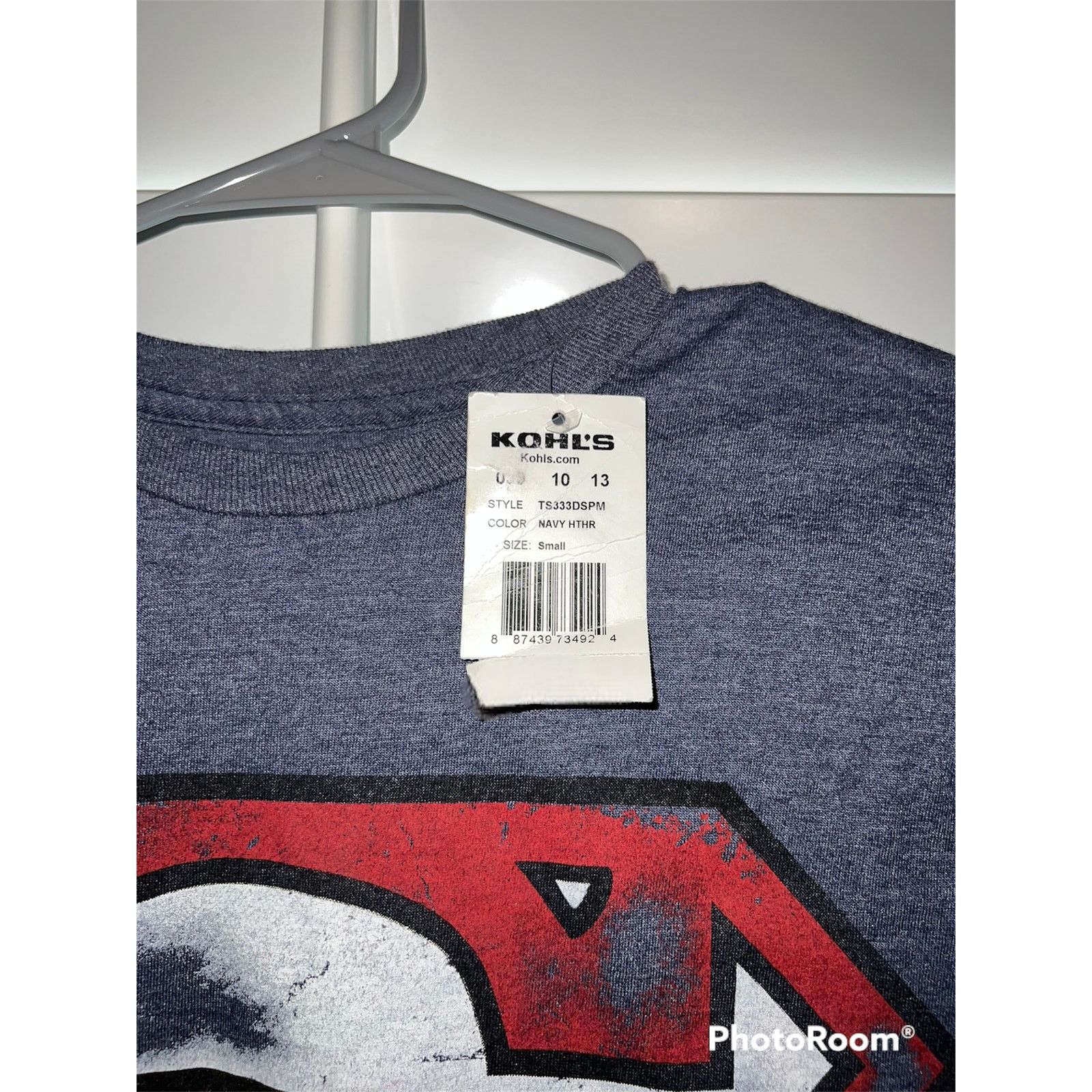 DC Comics Superman Logo Navy Blue - New With Tags - Kids Small s18 Size US S / EU 44-46 / 1 - 3 Thumbnail