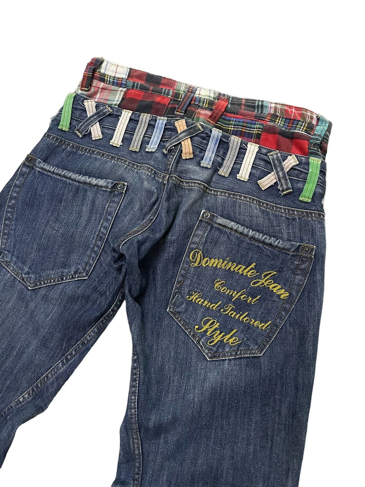 PPFM × semanticdesign Dominate Japan Double Waist Patch Work Double Lined Jeans Size US 32 / EU 48 - 13 Thumbnail