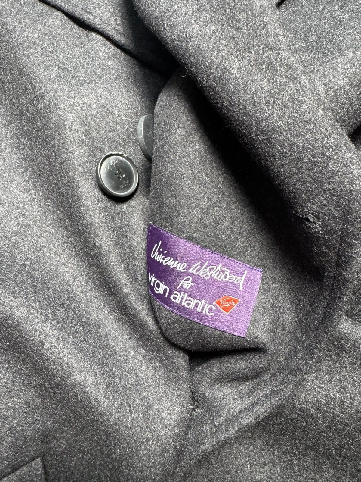 Vivienne Westwood Vivienne Westwood for Virgin Atlantic Mens Coat Opium Avant Size US L / EU 52-54 / 3 - 6 Thumbnail