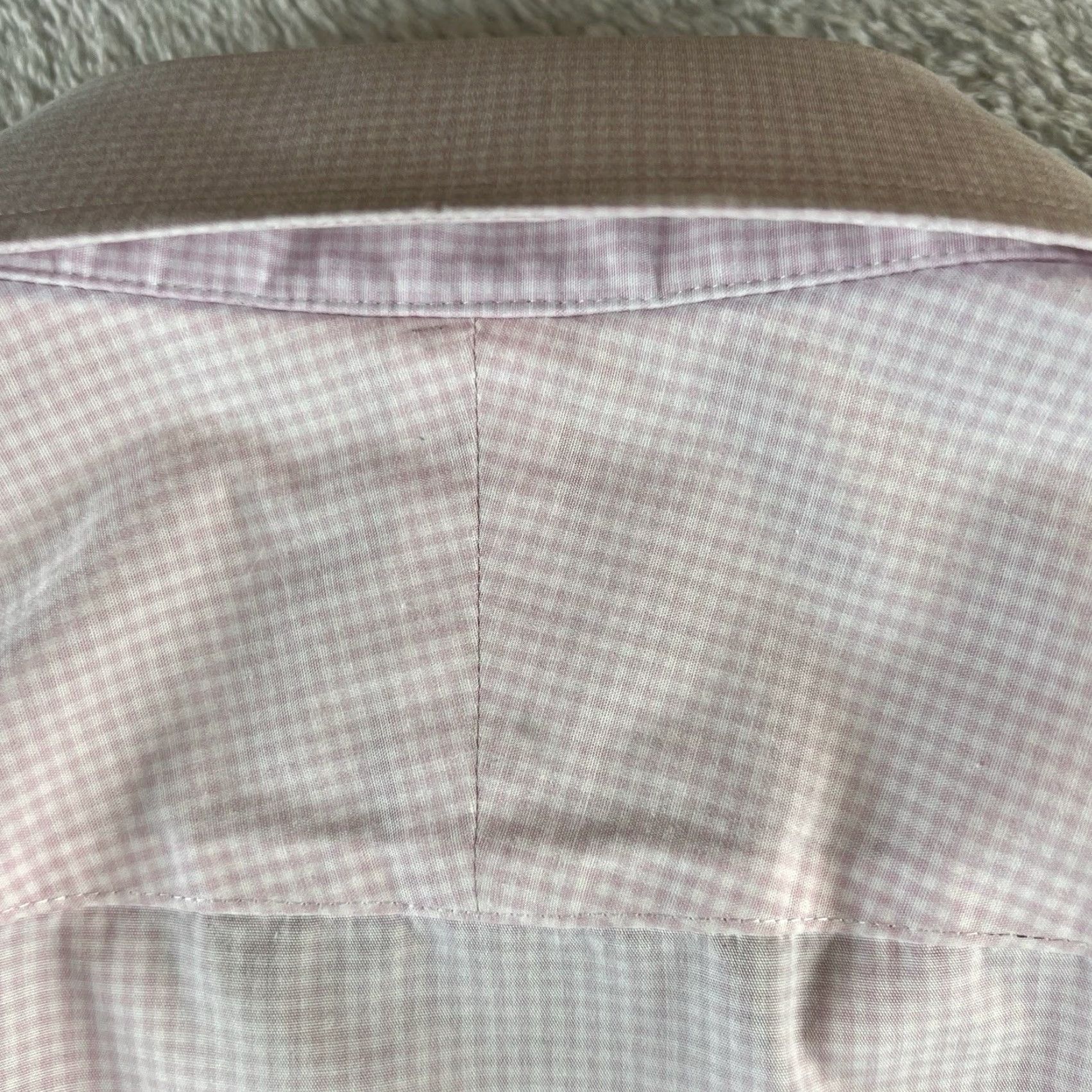 Charles Tyrwhitt Charles Tyrwhitt Dress Shirt Mens M 15.5 33 Pink Check Casual Preppy Cotton Button Up Shirt Size US M / EU 48-50 / 2 - 6 Thumbnail