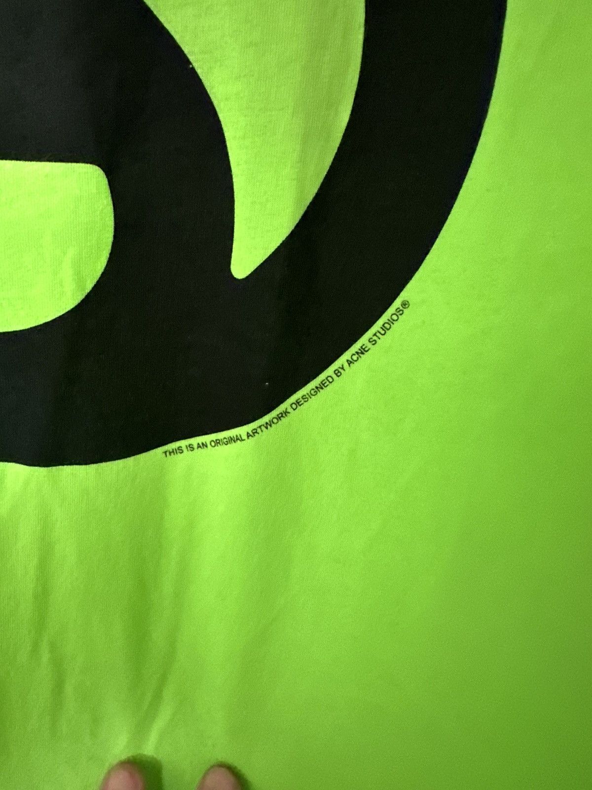 Acne Studios BNWTS”330$”ACNE STUDIOS WARPED LOGO TEE Size US S / EU 44-46 / 1 - 6 Thumbnail