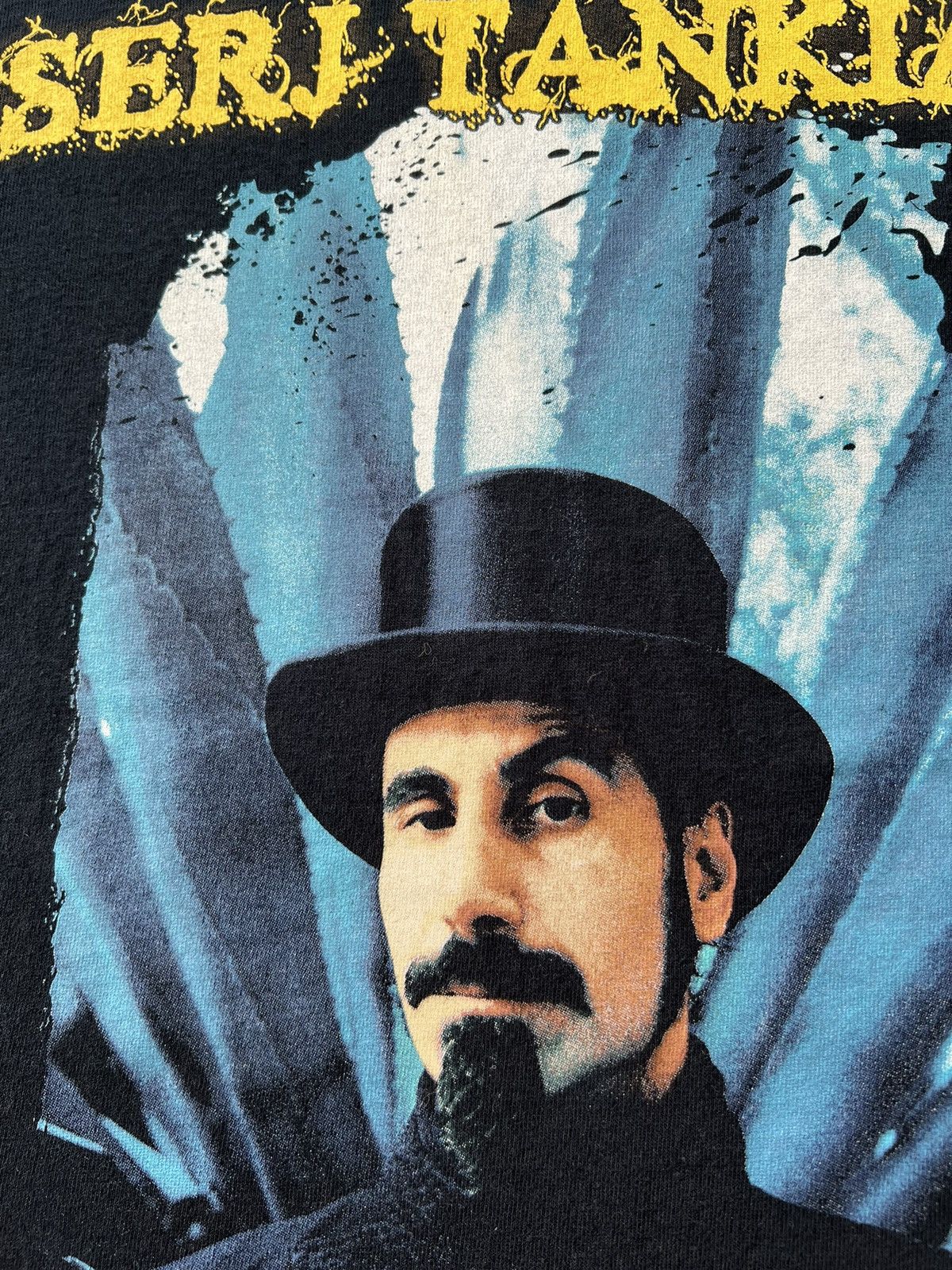 Band Tees Vintage 2000s Serj Tankian Elect the Dead Black T-shirt Size US M / EU 48-50 / 2 - 5 Thumbnail