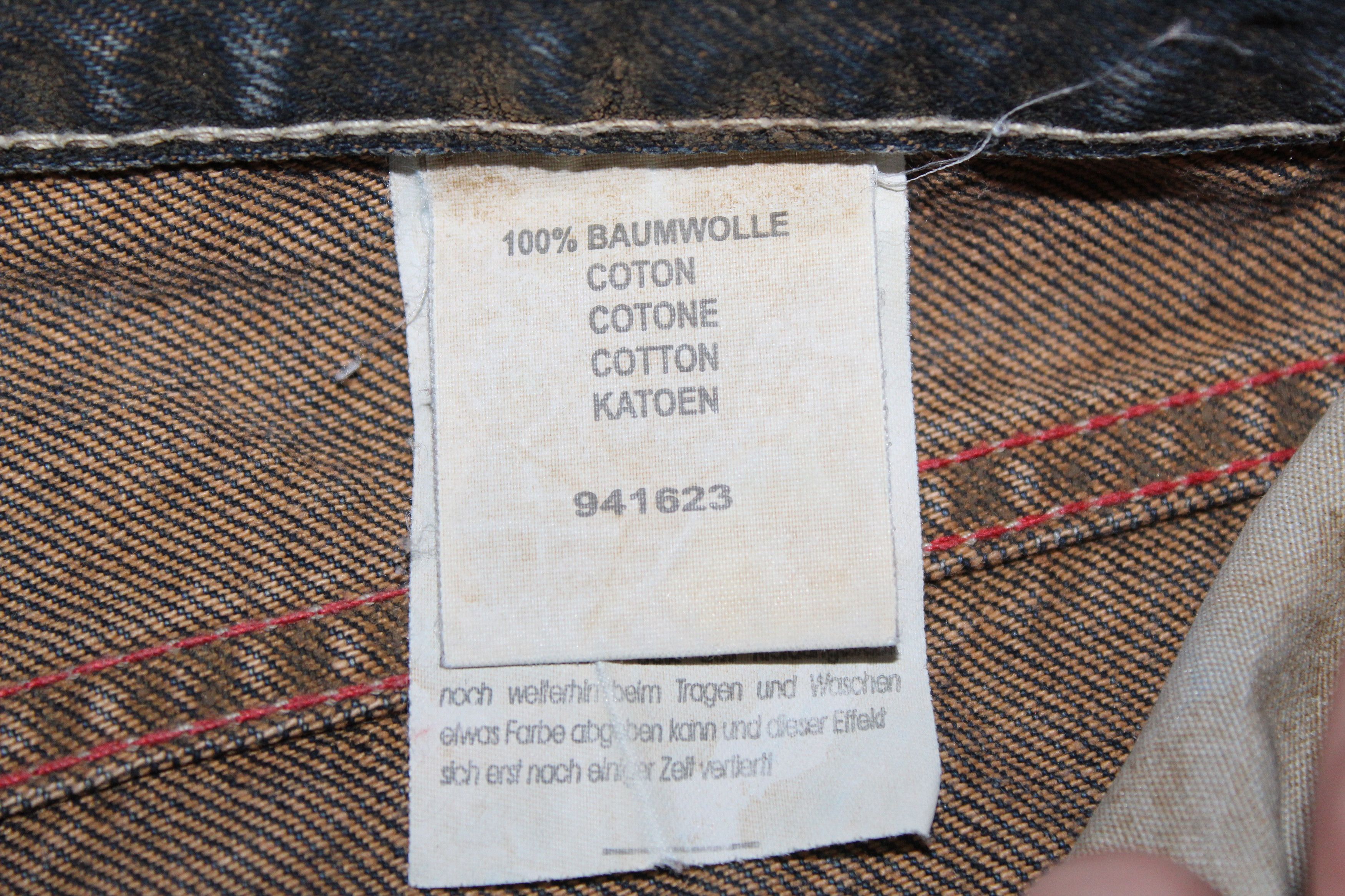 Japanese Brand × Neighborhood Neighbourhood NYC Faded Fake Dirty Jeans Y2K Size US 32 / EU 48 - 7 Thumbnail