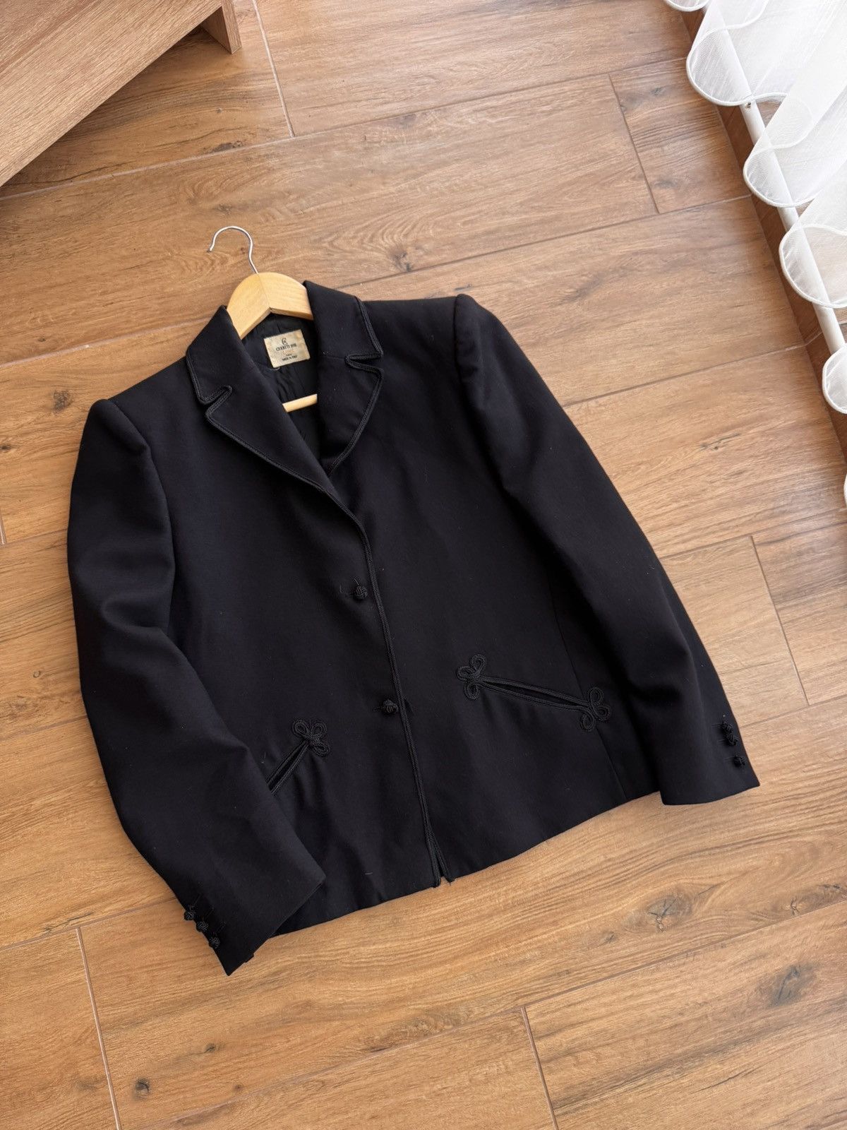 Cerruti 1881 × Vintage Vintage Cerruti 1881 Paris Femme Luxury Blazer Size M / US 6-8 / IT 42-44 - 2 Thumbnail