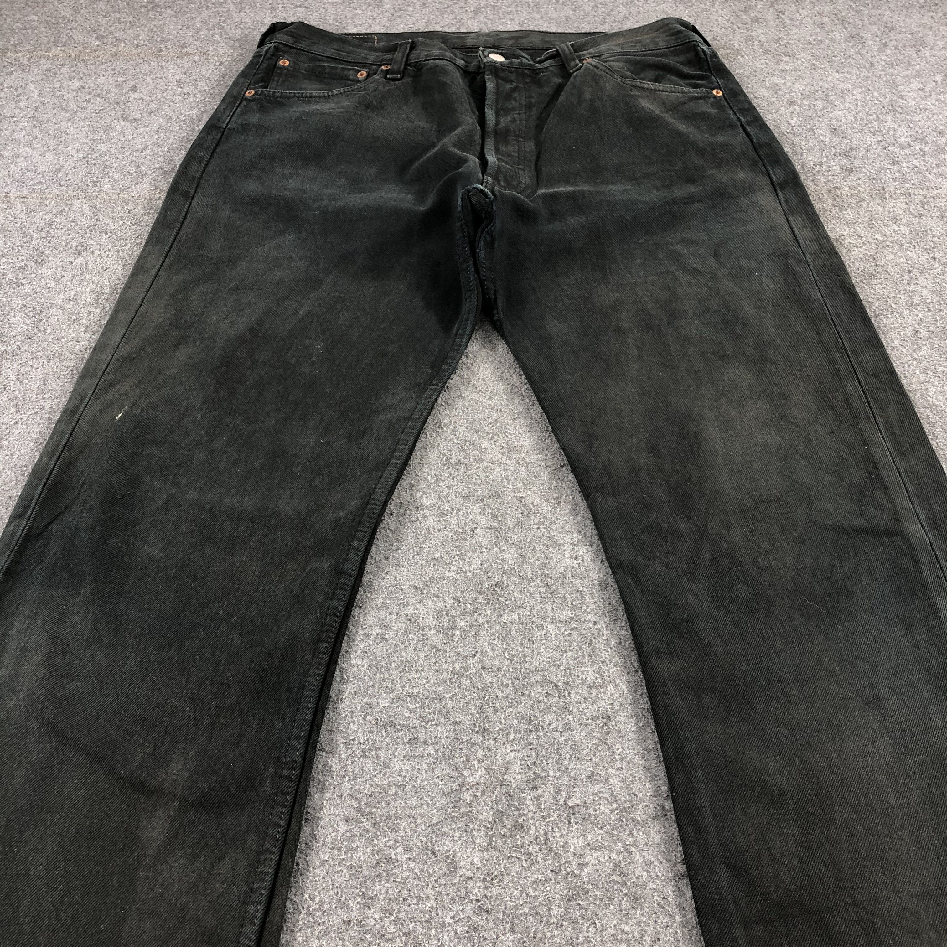 Levi's × Vintage Vintage 90s Distress Levis 501 Jeans-JM1586 Size US 36 / EU 52 - 3 Thumbnail