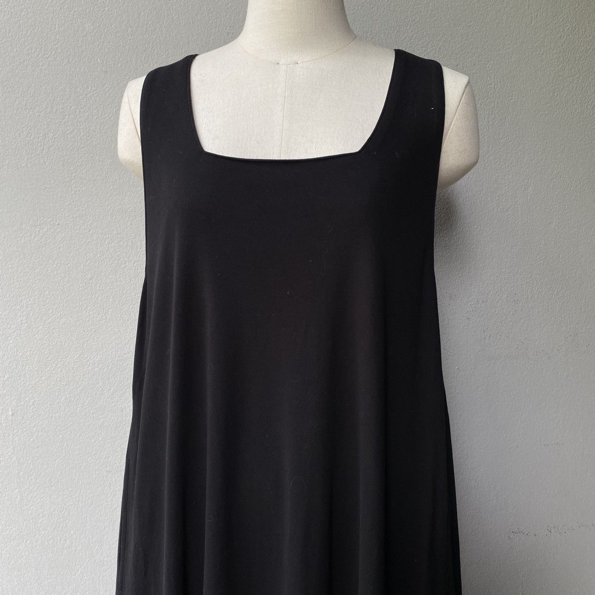 Yohji Yamamoto Yohji yamamoto Black Sleeveless Maxi Dress Size M / US 6-8 / IT 42-44 - 12 Thumbnail