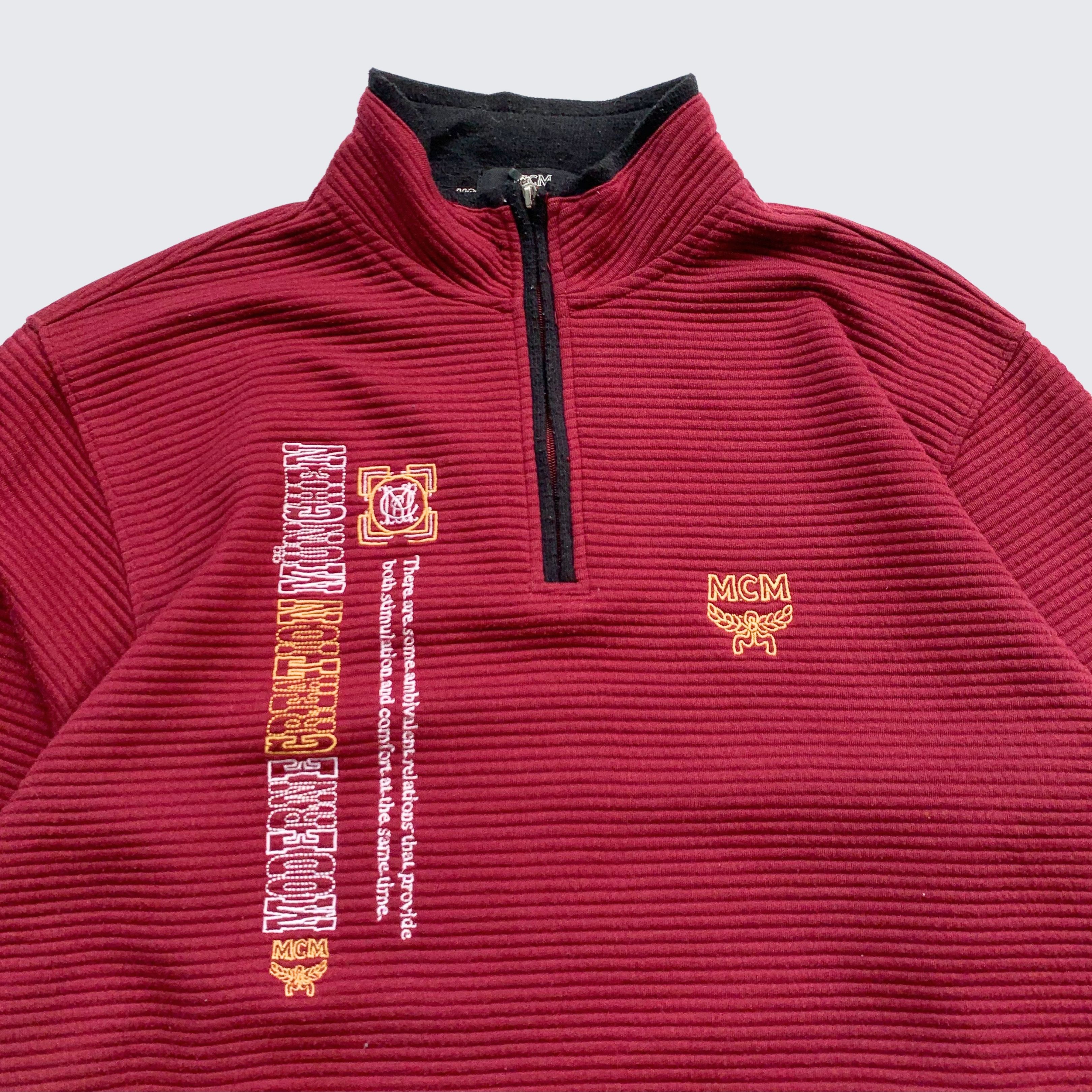 MCM 2000s MCM Moderne Creation Munchen Half Zip Jacket Size US M / EU 48-50 / 2 - 2 Thumbnail
