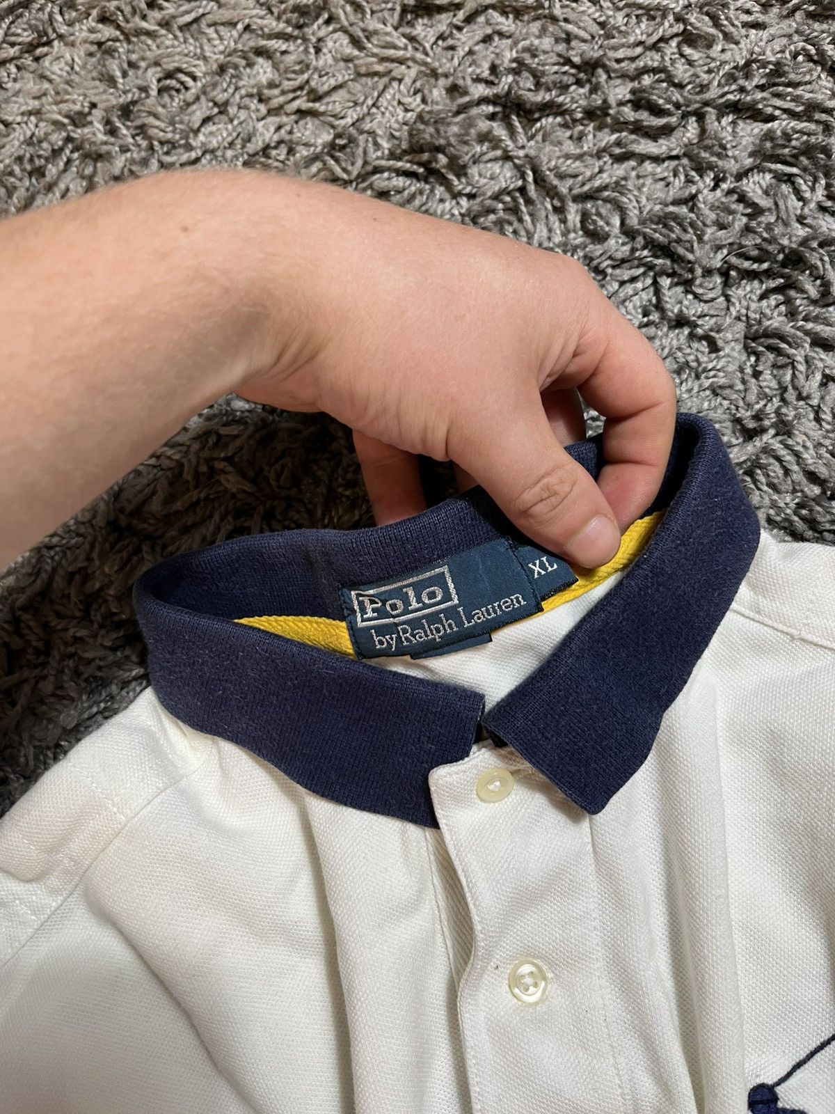 Ralph Lauren RALPH LAUREN COTTON REGBY POLO T-SHIRT CHIEF KEEF STYLE Y2K Size US XL / EU 56 / 4 - 4 Thumbnail