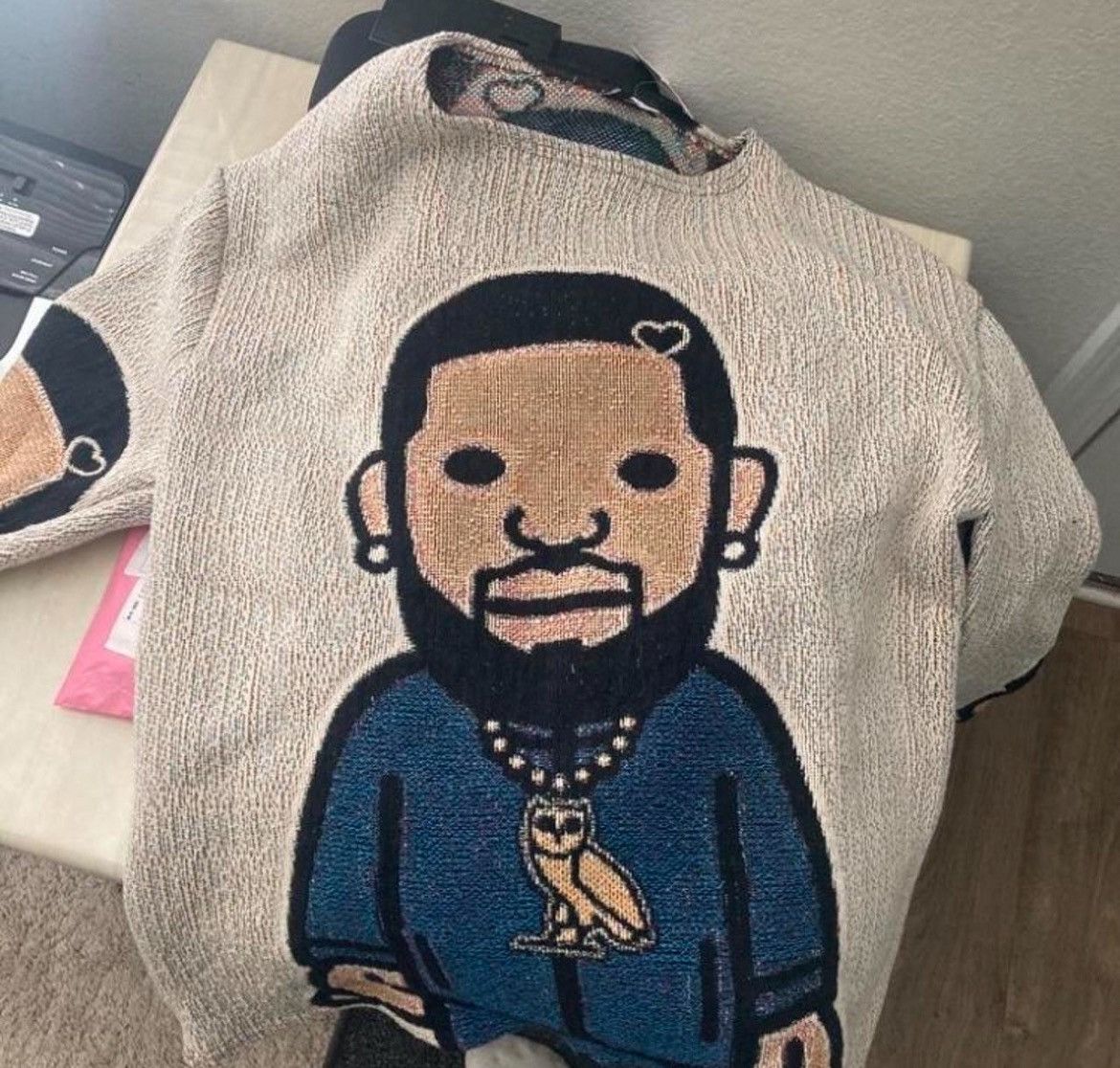 Vintage Custom Drake tapestry sweatshirt Size US M / EU 48-50 / 2 - 1 Thumbnail