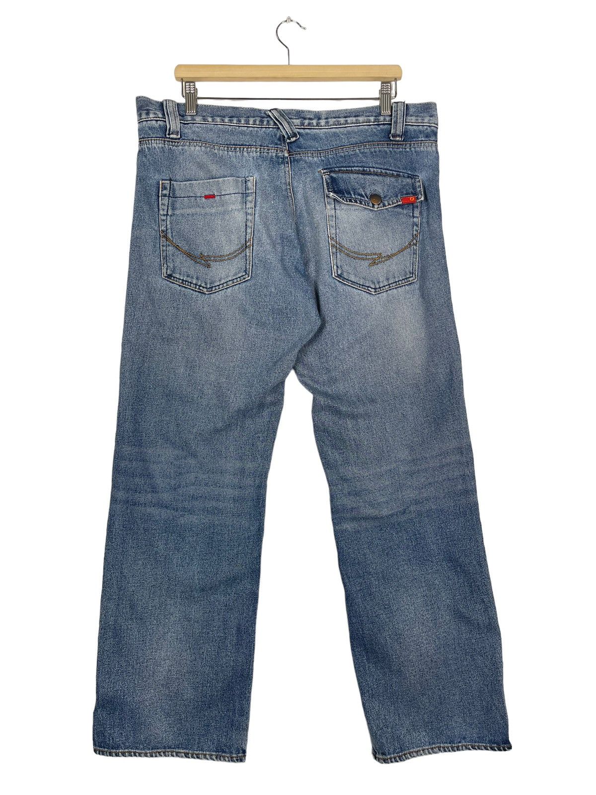 Japanese Brand IGNIO FADED BLUE JEANS Size US 36 / EU 52 - 11 Thumbnail
