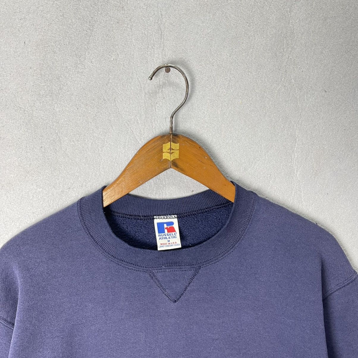 Russell Athletic Vintage Russell Athletic Blank Sweatshirt (90s USA Made) Size US M / EU 48-50 / 2 - 2 Thumbnail