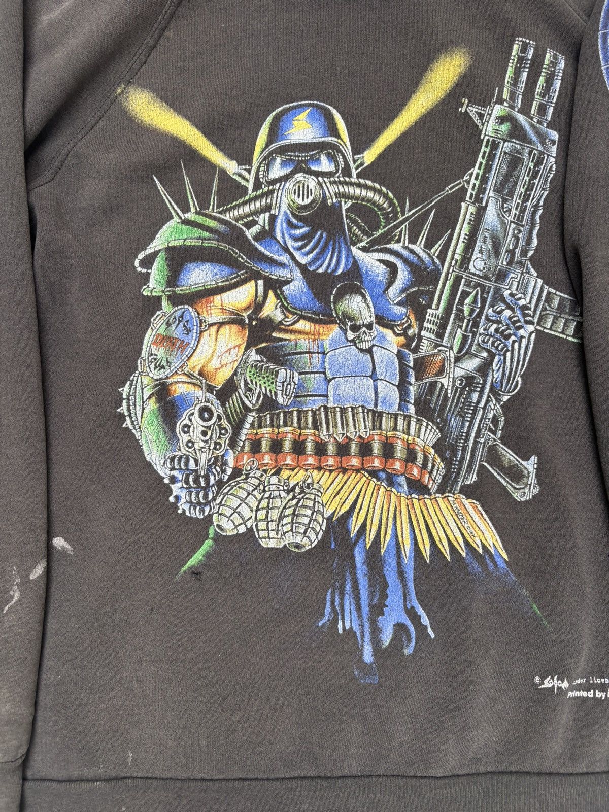 Band Tees Vintage 90s Sodom Hoodie Size US XL / EU 56 / 4 - 3 Thumbnail