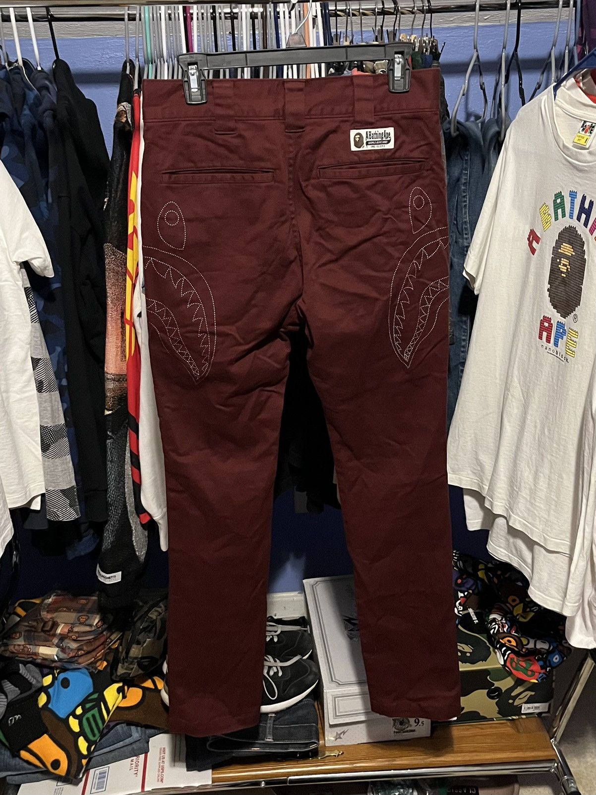 Side Shark Chino Pants