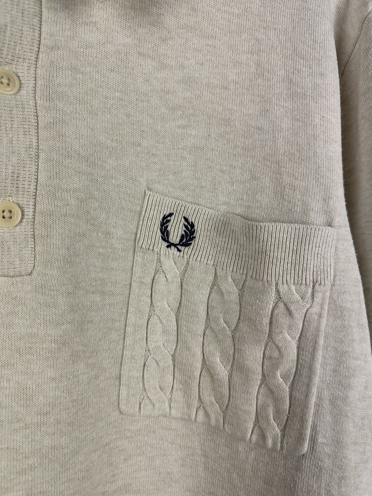 Fred Perry Fred Perry Knit Polo T-Shirt Size US XL / EU 56 / 4 - 4 Thumbnail