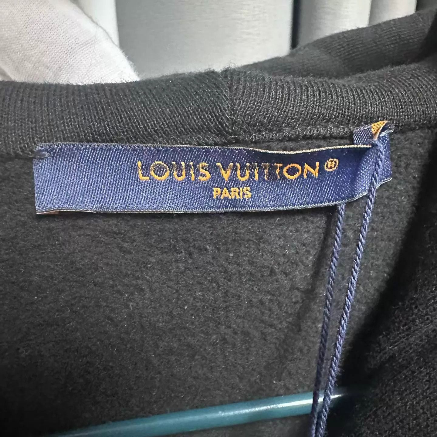 Louis Vuitton LV SS23 Patterned Zipper Hoodie Black XL Size US XL / EU 56 / 4 - 3 Thumbnail