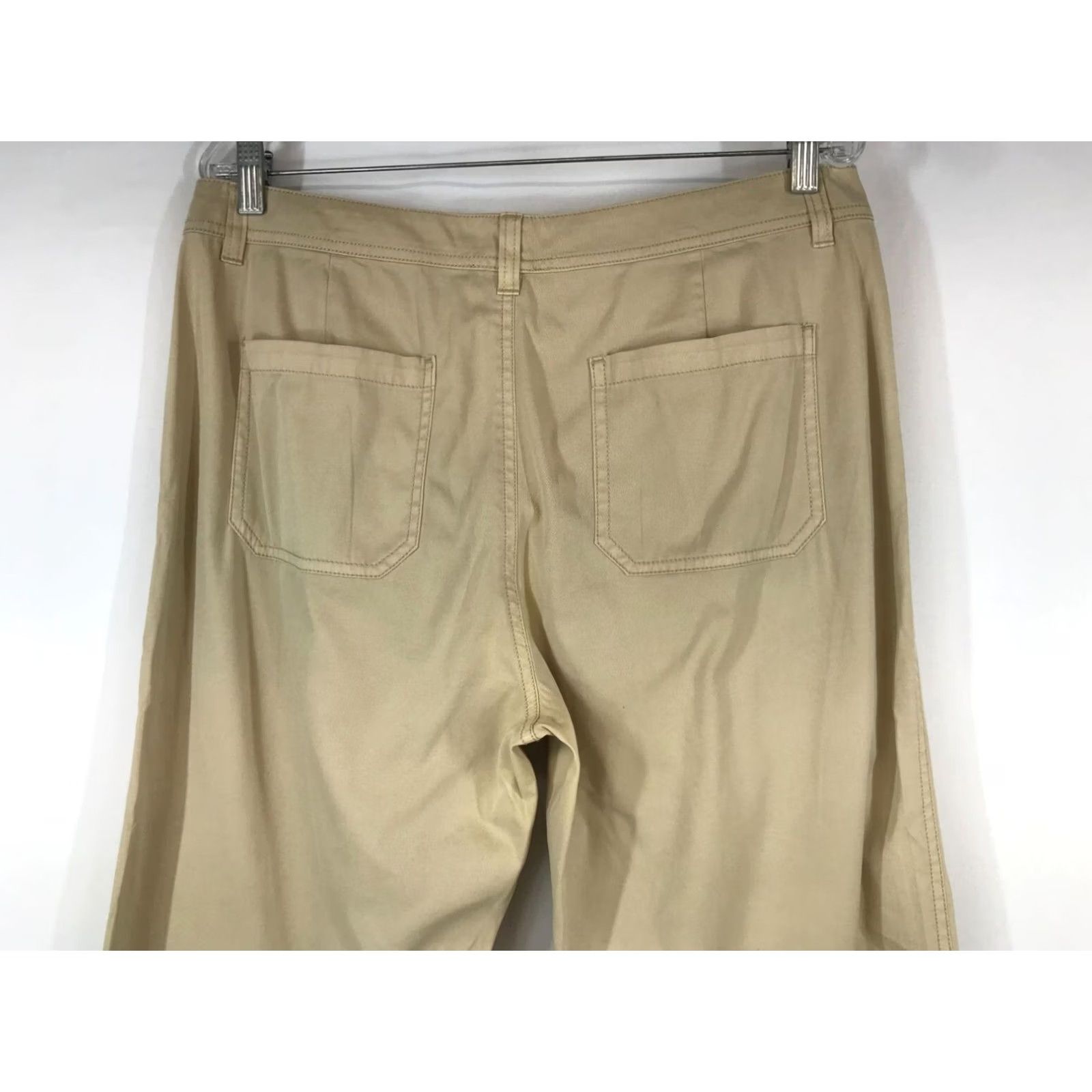 Pendleton Pendleton - Women's 10 - Beige Cotton Blend Casual Chino Pants / Jeans Ballpark? Size 32" / US 10 / IT 46 - 5 Thumbnail