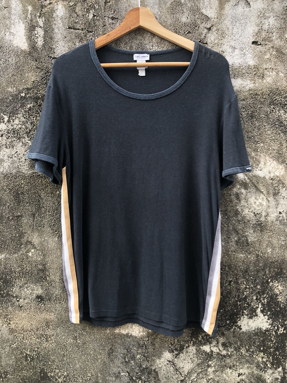Designer × Dolce & Gabbana × Vintage Vintage D&G Dolce and Gabbana Underwear Tee Size US M / EU 48-50 / 2 - 1 Thumbnail