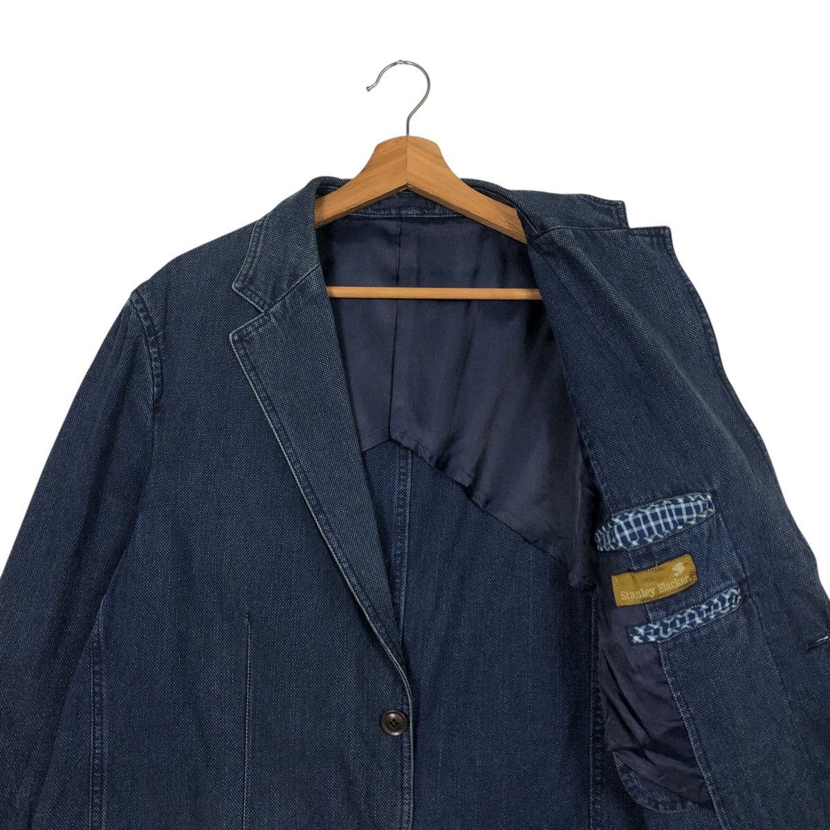 Japanese Brand 📌Vintage Chore Denim Jacket Stanley Blacker Issey Miyake Size US L / EU 52-54 / 3 - 13 Thumbnail