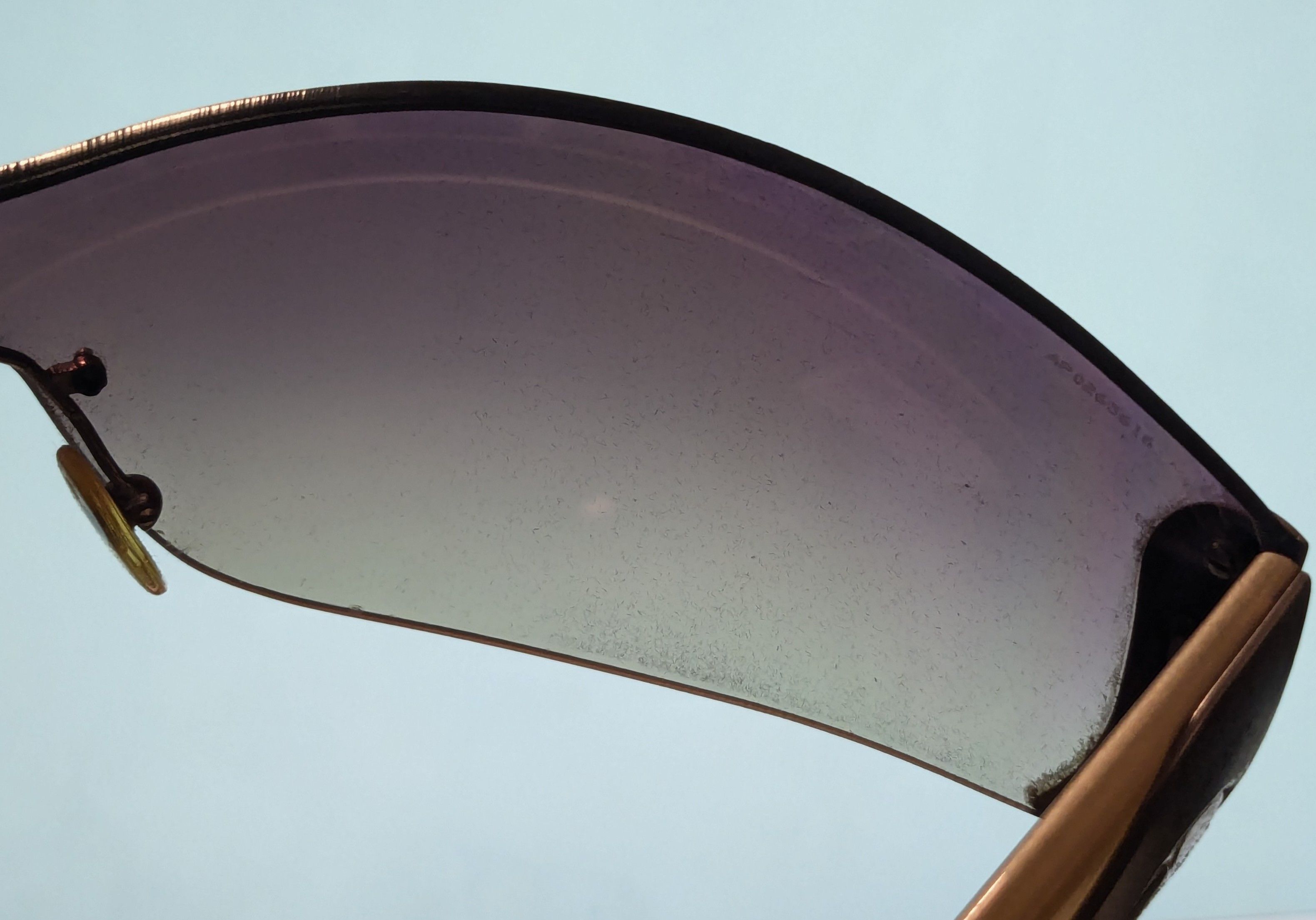 Prada Prada Sunglasses SPR58H Y2K Purple Gradient Flame Fire Size ONE SIZE - 14 Thumbnail