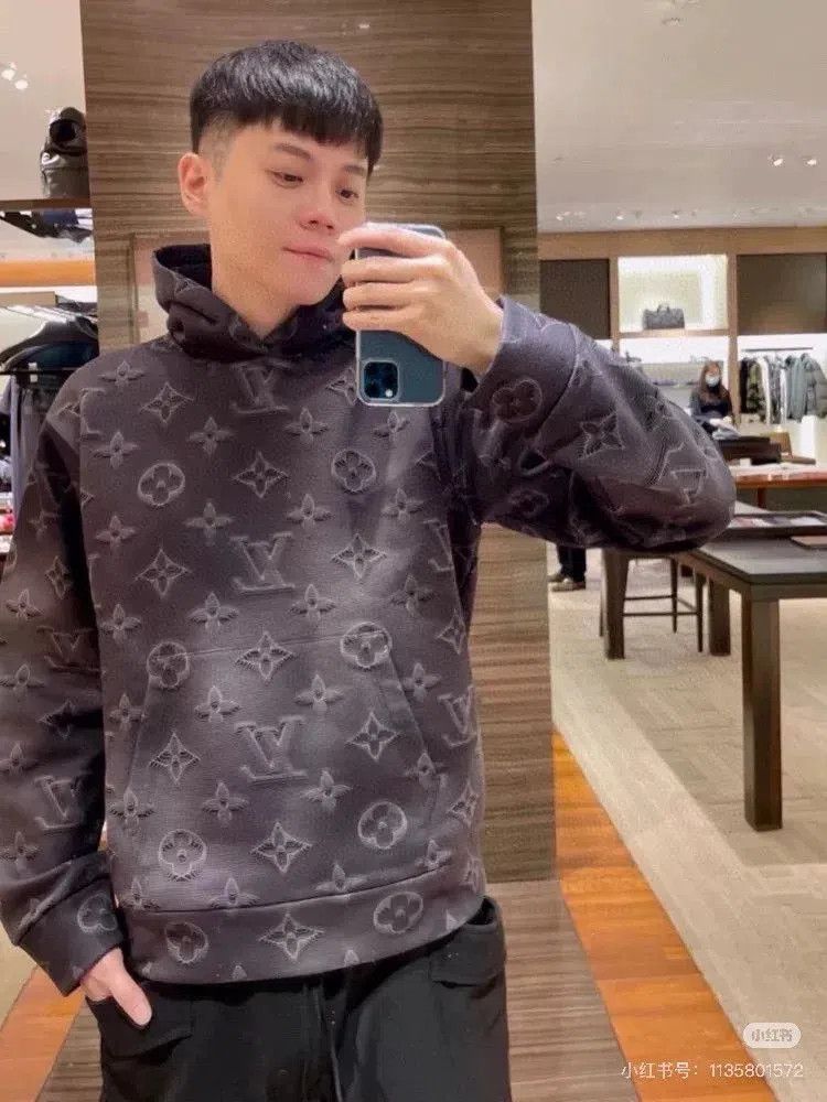 Louis Vuitton LV 2054 Series Full Logo Hoodie. Size US L / EU 52-54 / 3 - 6 Thumbnail