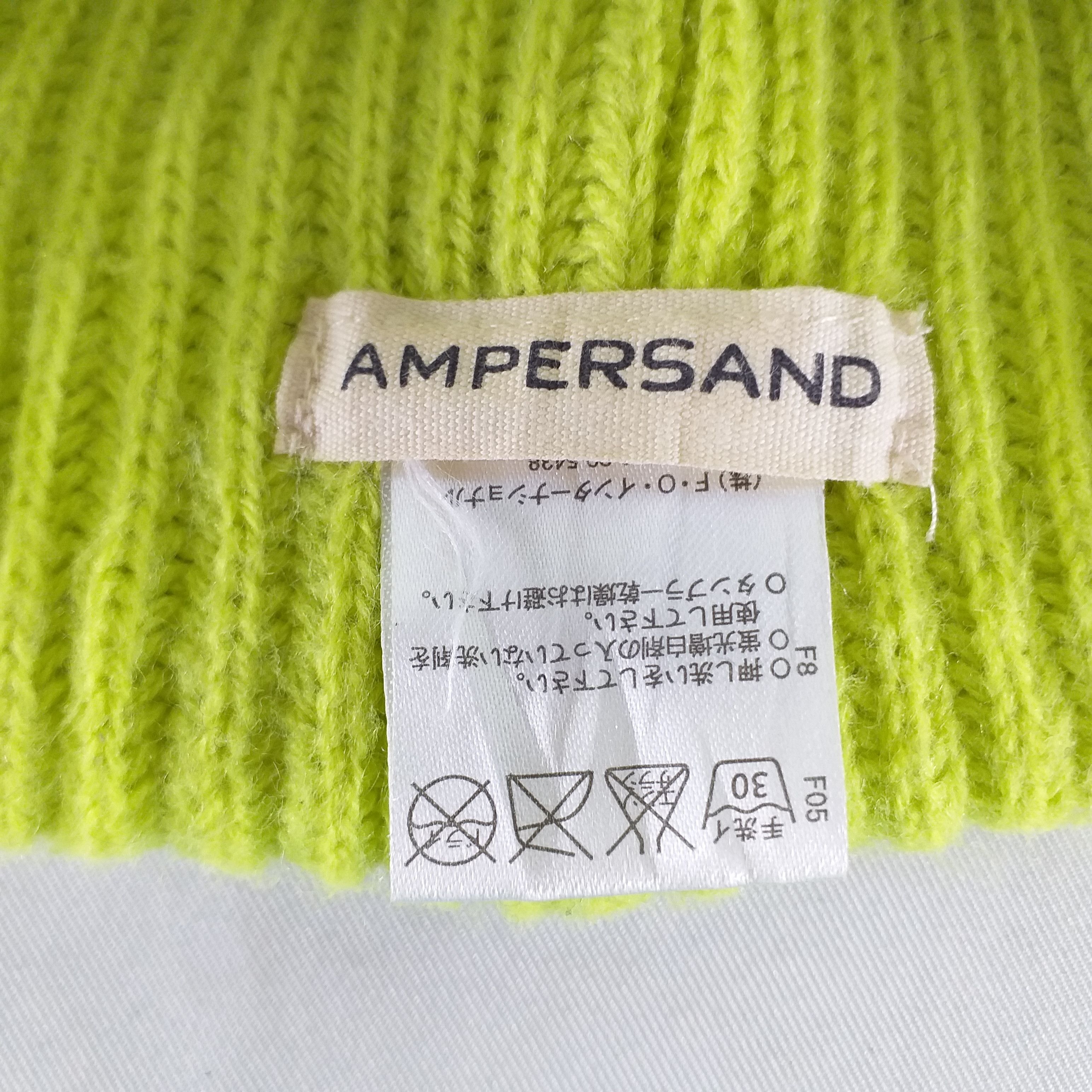 Japanese Brand Ampersand Plain Snow Cap Hat Beanie -BN240 Size ONE SIZE - 5 Thumbnail