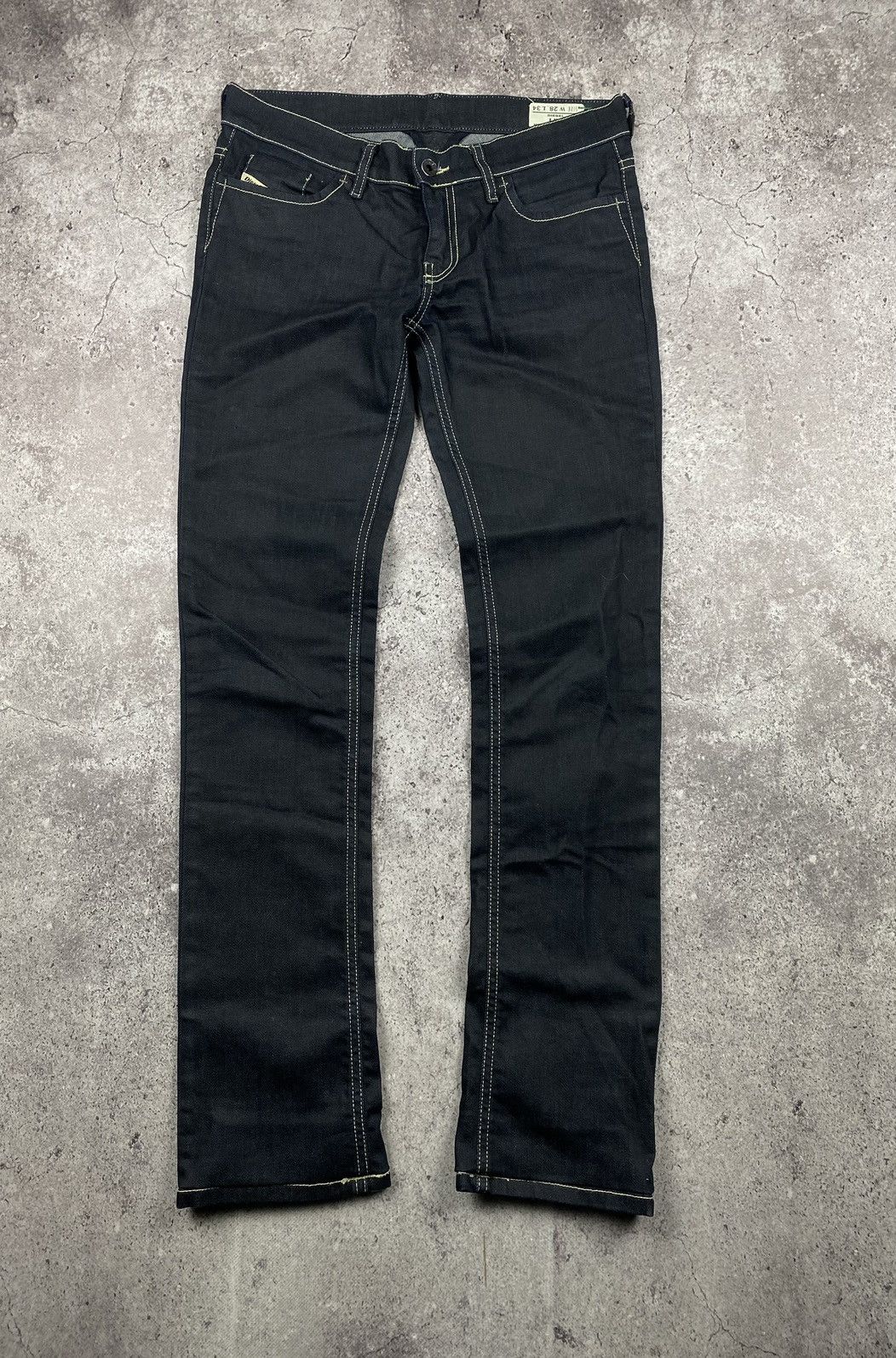 Diesel × Japanese Brand × Junya Watanabe Vintage Diesel Junya Watanabe Baggy distressed Japan jeans😊 Size 28" / US 6 / IT 42 - 1 Thumbnail
