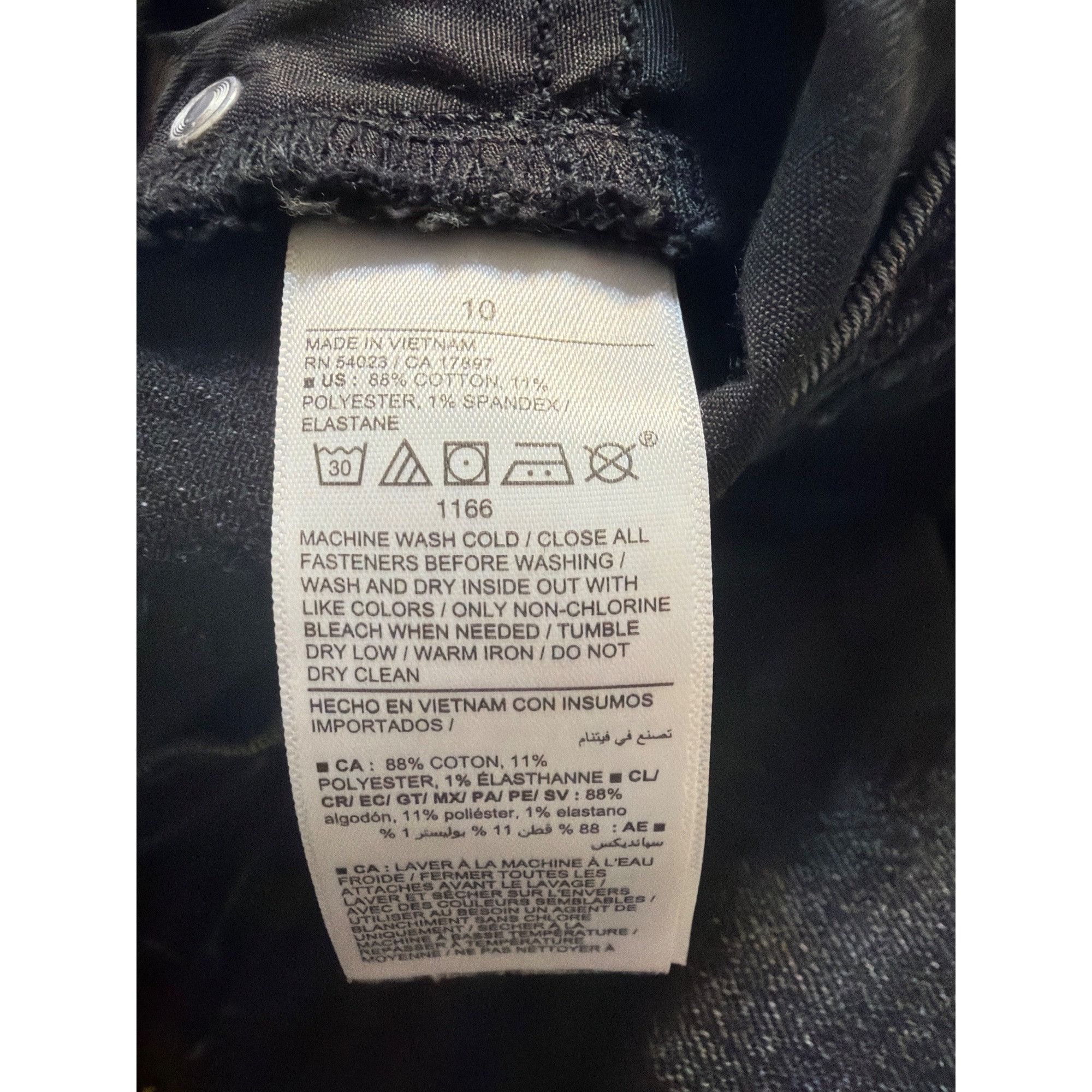 Old Navy Old Navy Mid Rise Boyfriend Loose Black Denim Jeans Relaxed Size 32" / US 10 / IT 46 - 5 Thumbnail