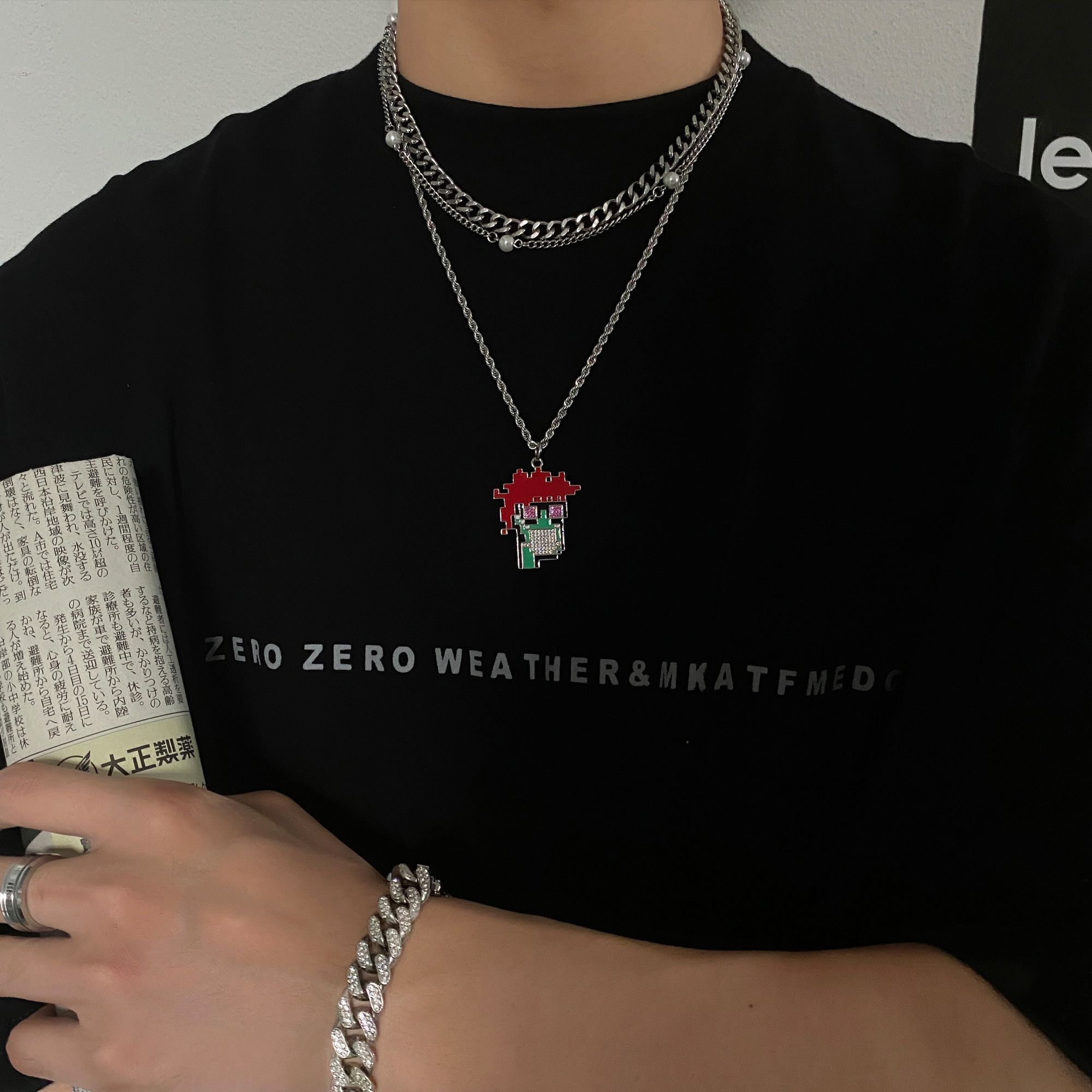Other Vibe STEAL! Y2K Chains Necklace Chain Size ONE SIZE - 1 Thumbnail
