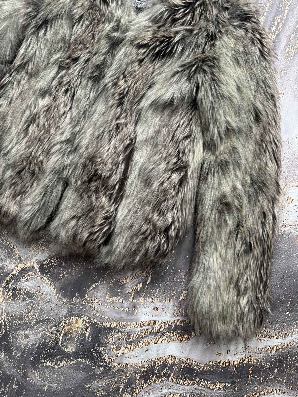 Vintage Vintage Faux Fur Mini Coat Size M / US 6-8 / IT 42-44 - 3 Thumbnail