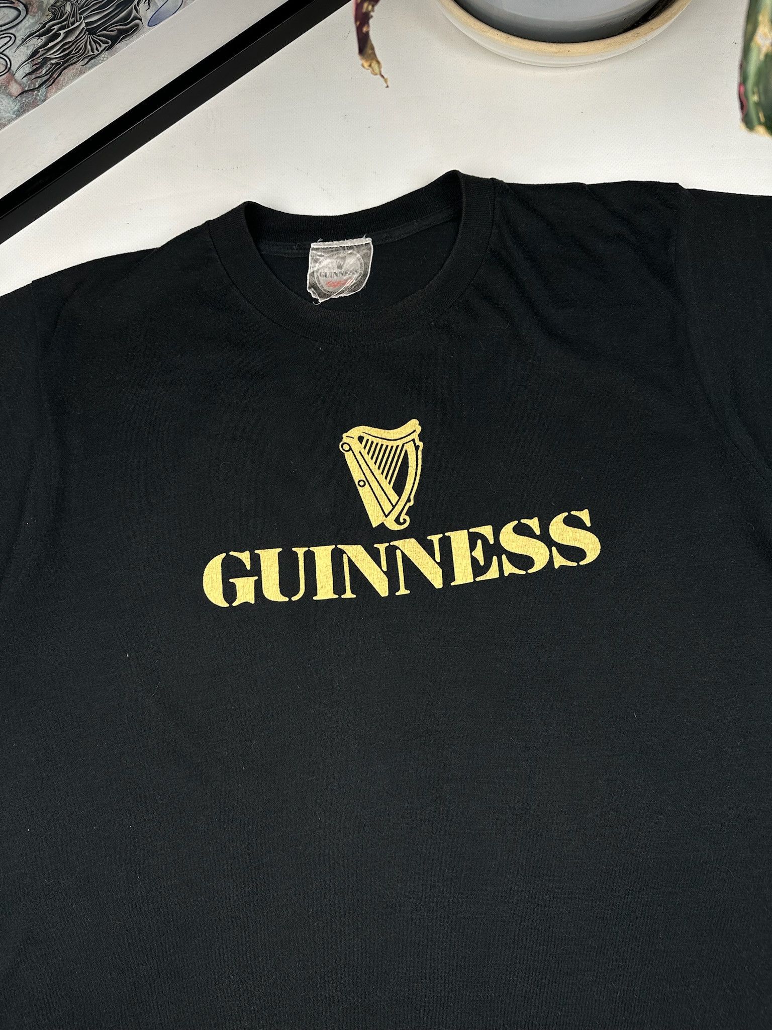 Vintage Vintage Guinness Beer T-shirt 90s Single Stitch Graphic Size US L / EU 52-54 / 3 - 3 Thumbnail