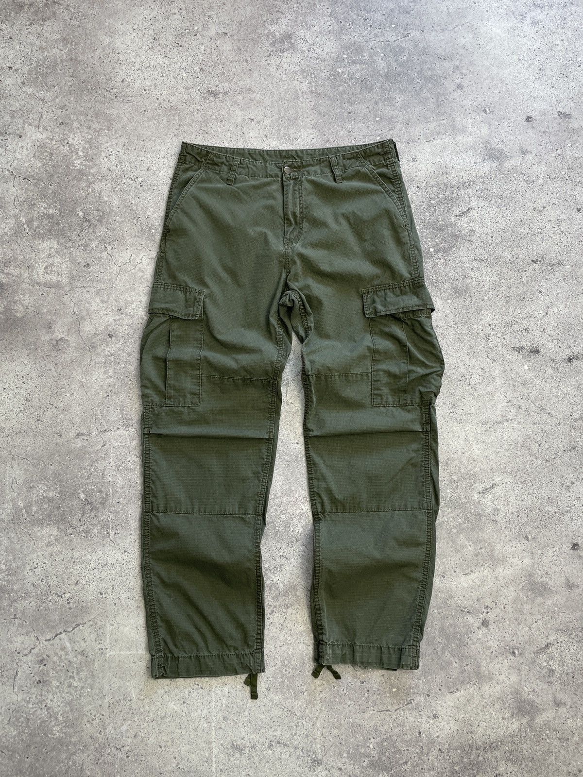Nike × Vintage Vintage Regular Carhartt CargoJeans Pants Y2K Baggy Fit Size US 32 / EU 48 - 8 Thumbnail