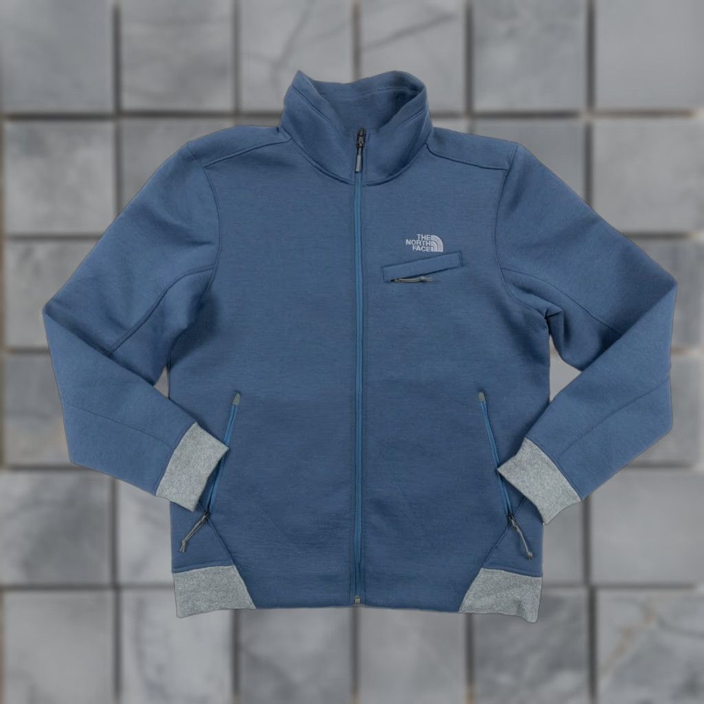 The North Face North Face Jacket Mens Large Blue Thermal 3D Full Zip Jersey Knit Outdoors Size US L / EU 52-54 / 3 - 1 Thumbnail