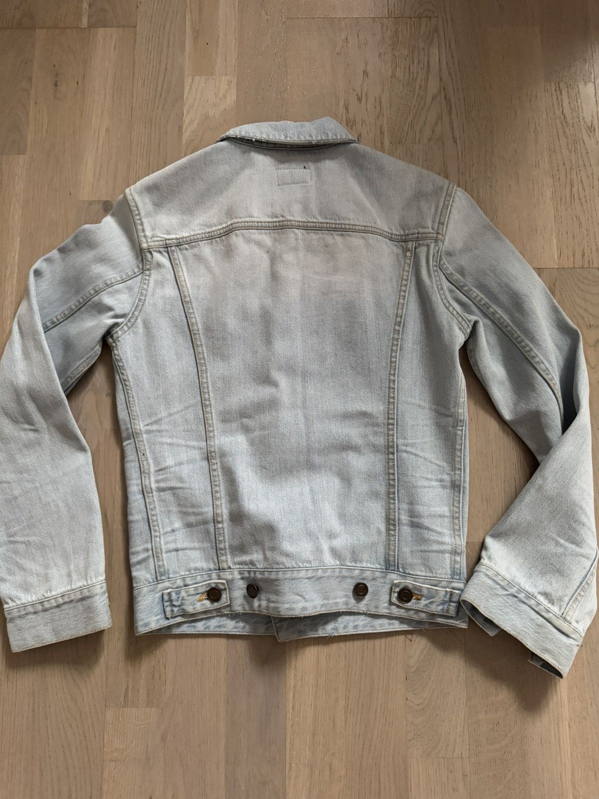 Saint Laurent Paris SAINT LAURENT denim jacket sizes in photos BY TAPE MEASURE Size US XS / EU 42 / 0 - 10 Thumbnail