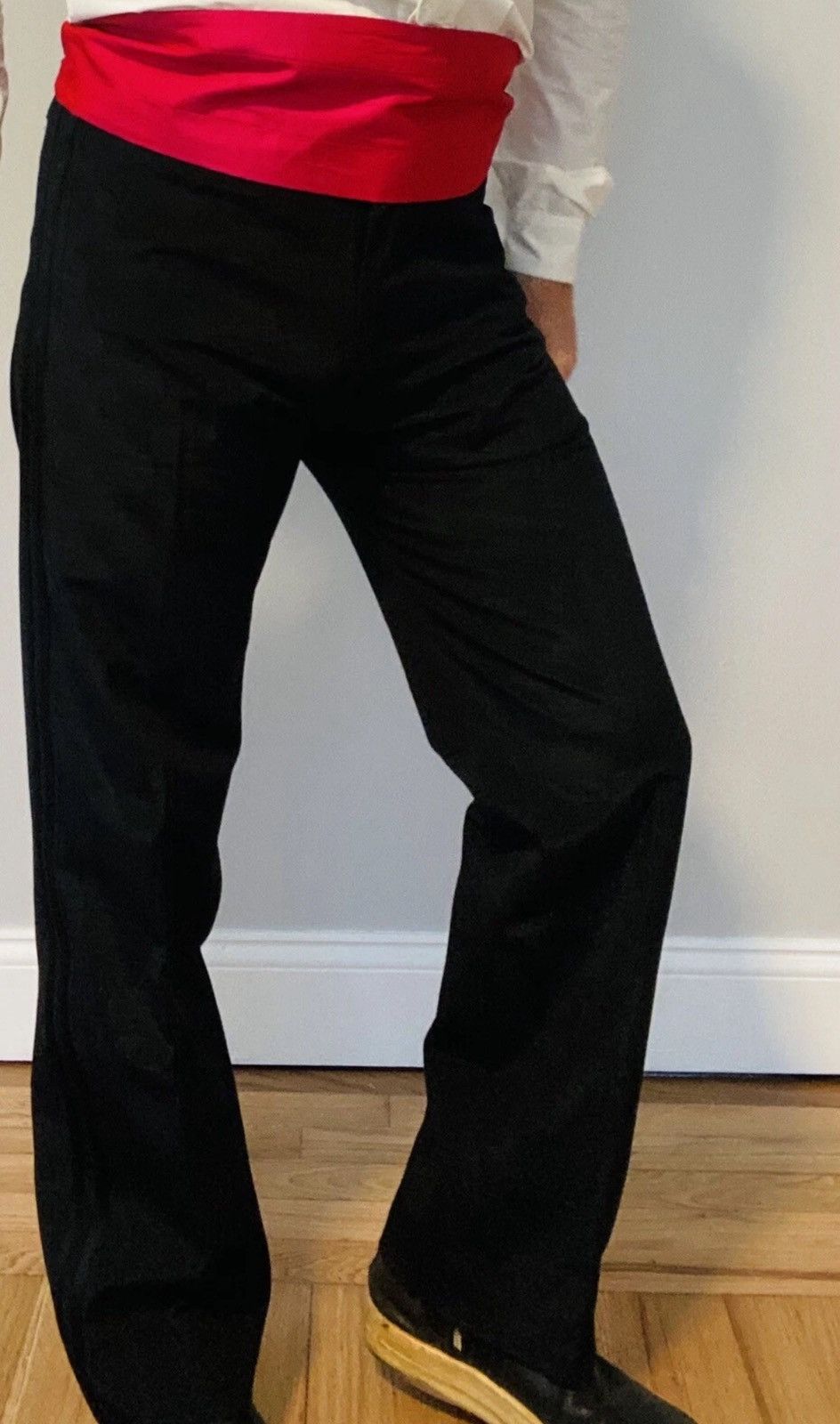 Versace Gianni Versace black and pink Tuxedo Size 48R - 7 Thumbnail