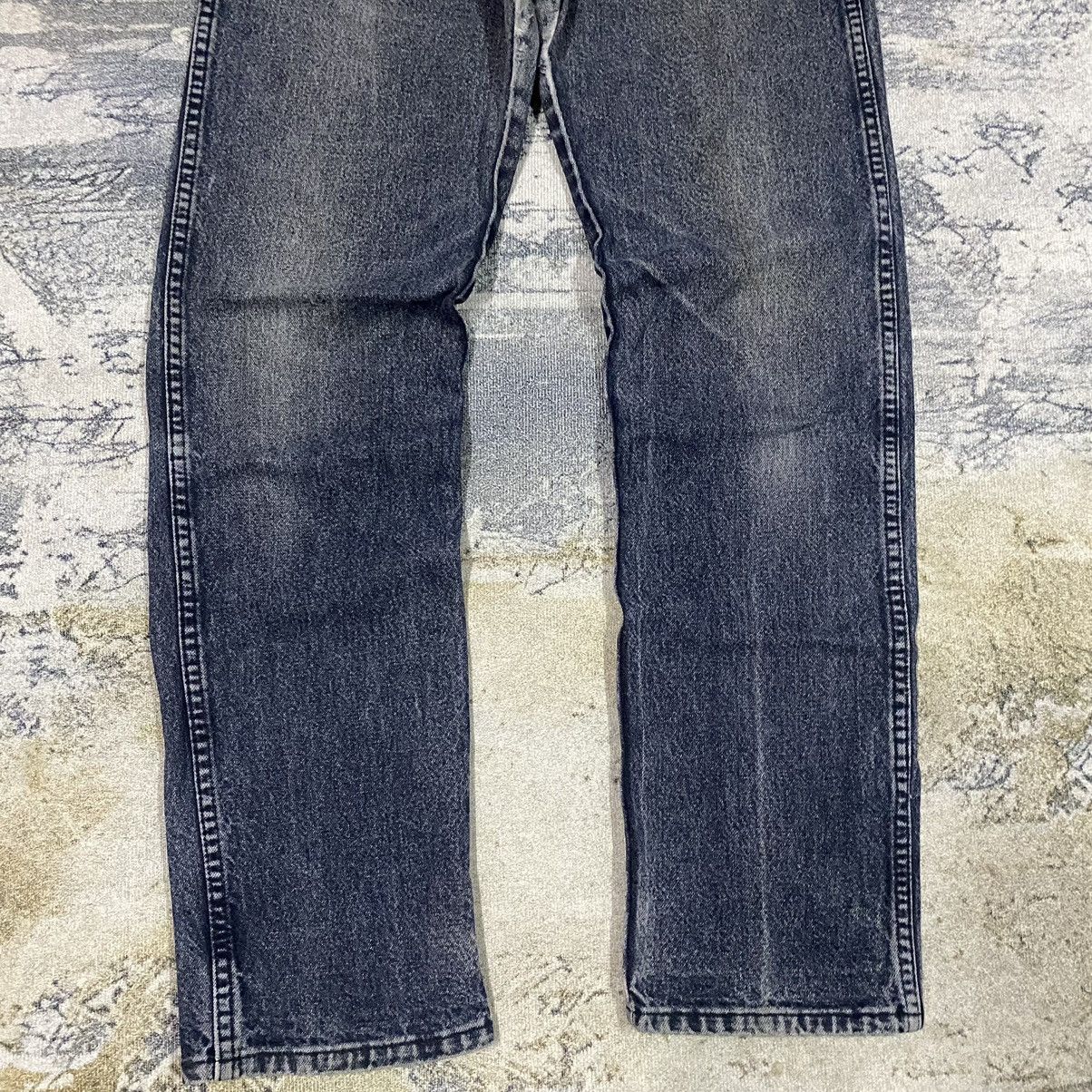 Vintage × Wrangler Vintage Wrangler Blue bell Faded Black Denim Jeans Size US 31 - 4 Thumbnail
