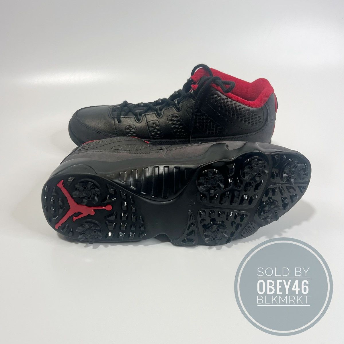Jordan Brand Air Jordan Men's 9 Retro G Golf Shoes FJ5934-002 Size 8.5 Size US 8.5 / EU 41-42 - 5 Thumbnail