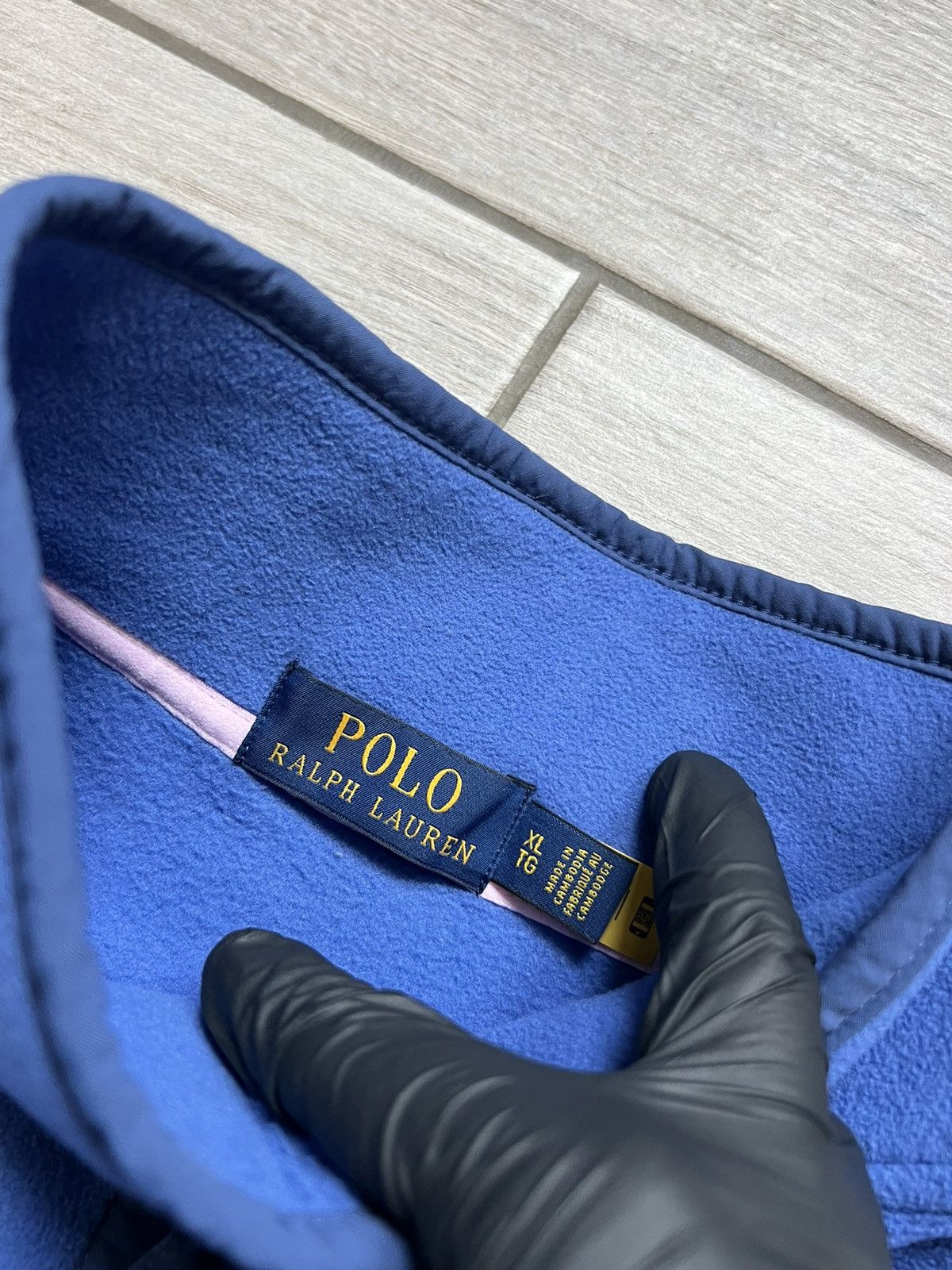 Polo Ralph Lauren Polo Ralph Lauren Fleece Zip Size XL Blue Size US XL / EU 56 / 4 - 6 Thumbnail