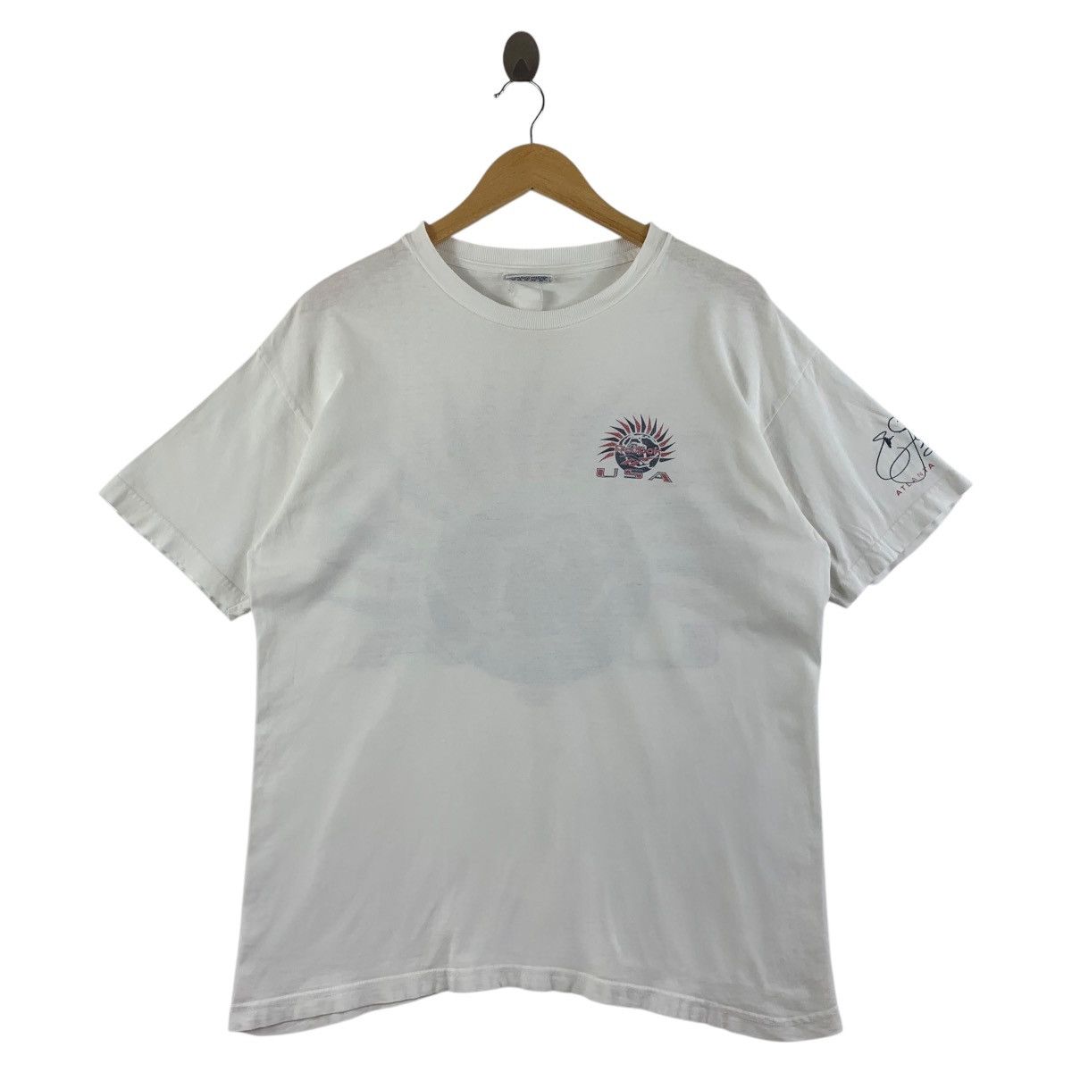 Reebok × Vintage Vintage REEBOK atlanta hopefull white tee Size US L / EU 52-54 / 3 - 2 Thumbnail