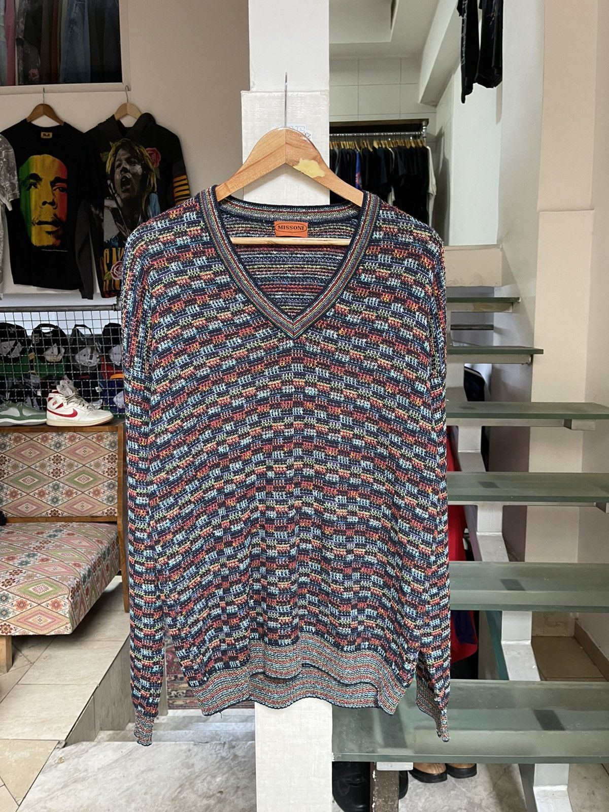 Missoni Vintage Missoni Sweater Size US L / EU 52-54 / 3 - 1 Thumbnail