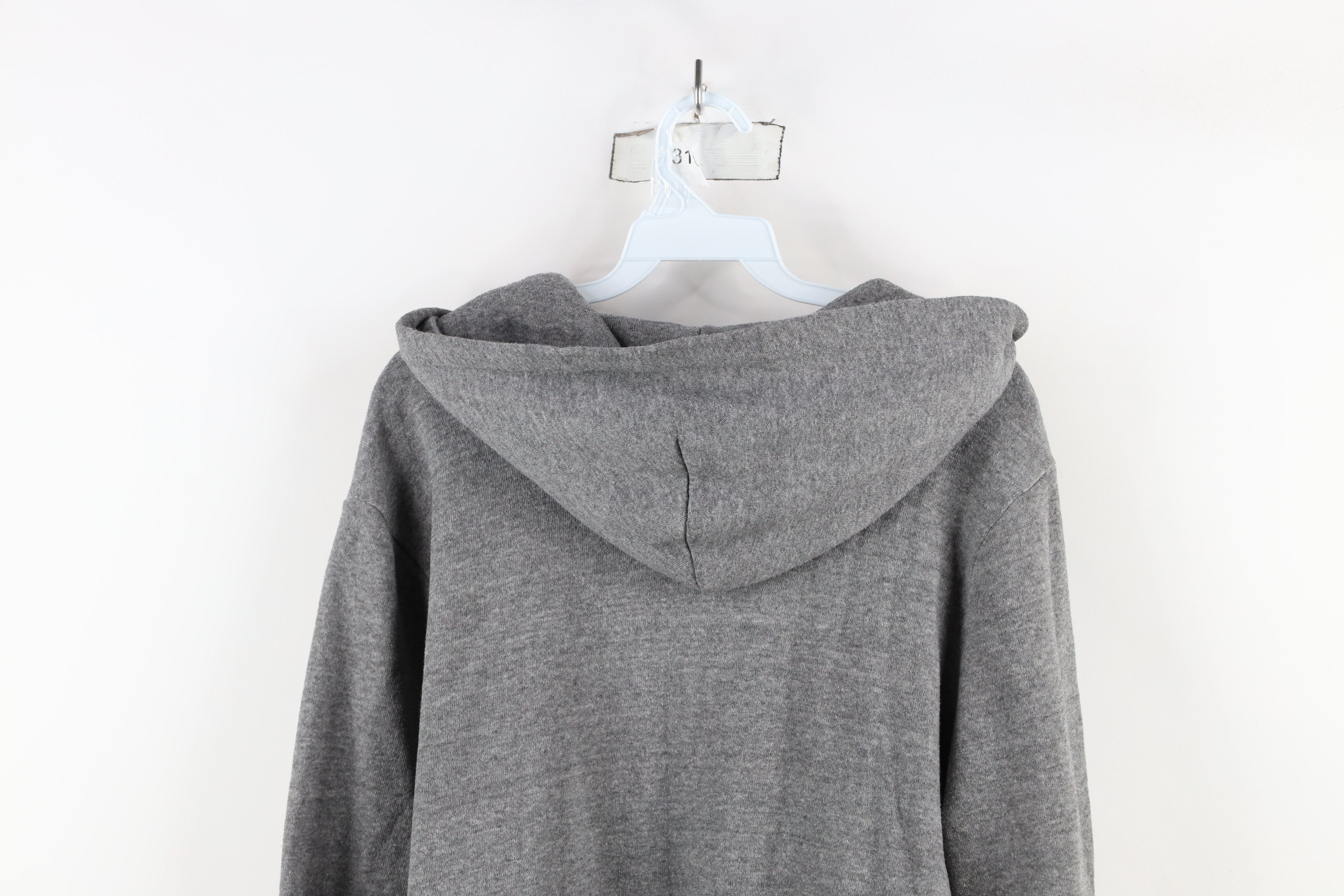 Vintage Vintage 70s Streetwear Distressed Triblend Full Zip Hoodie Size US S / EU 44-46 / 1 - 12 Thumbnail