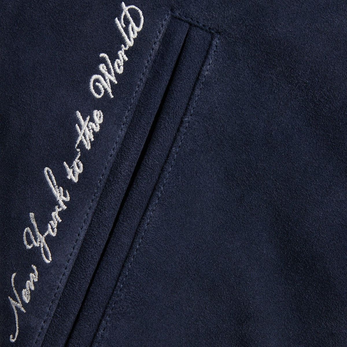 Kith × New York Yankees Kith for the NY Yankees Suede Porter Bomber Jacket Sz Medium Size US M / EU 48-50 / 2 - 6 Thumbnail