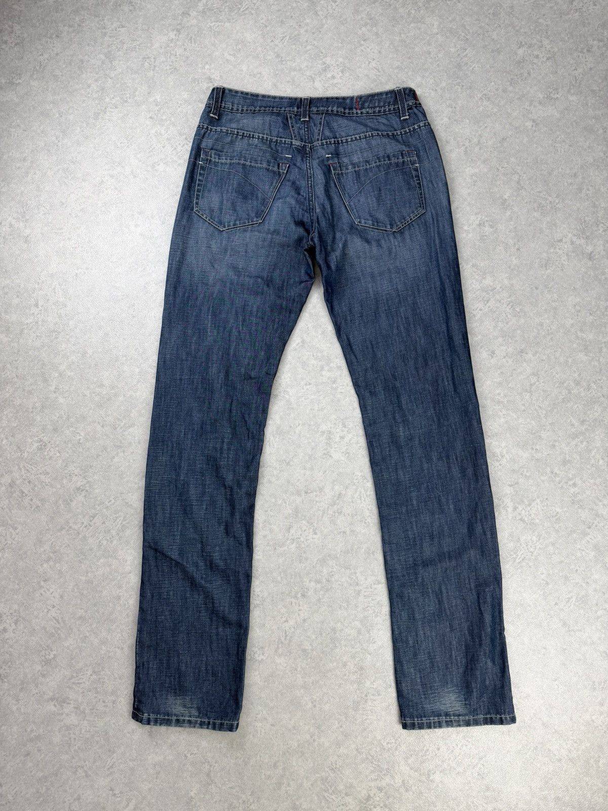 Marithe + Francois Girbaud Marithe Francois Girbaud Next Boyfriend Jeans Womens 28 Size 28" / US 6 / IT 42 - 10 Thumbnail