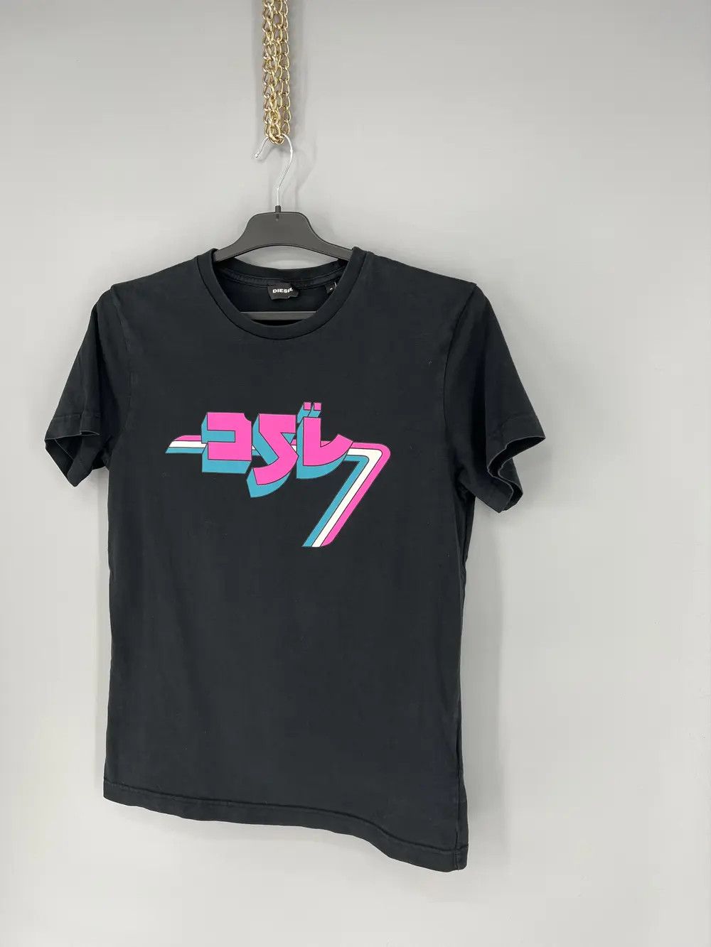 Other Vintage Diesel Black Just Y17 T-Shirt Japanese Style Size US S / EU 44-46 / 1 - 3 Thumbnail