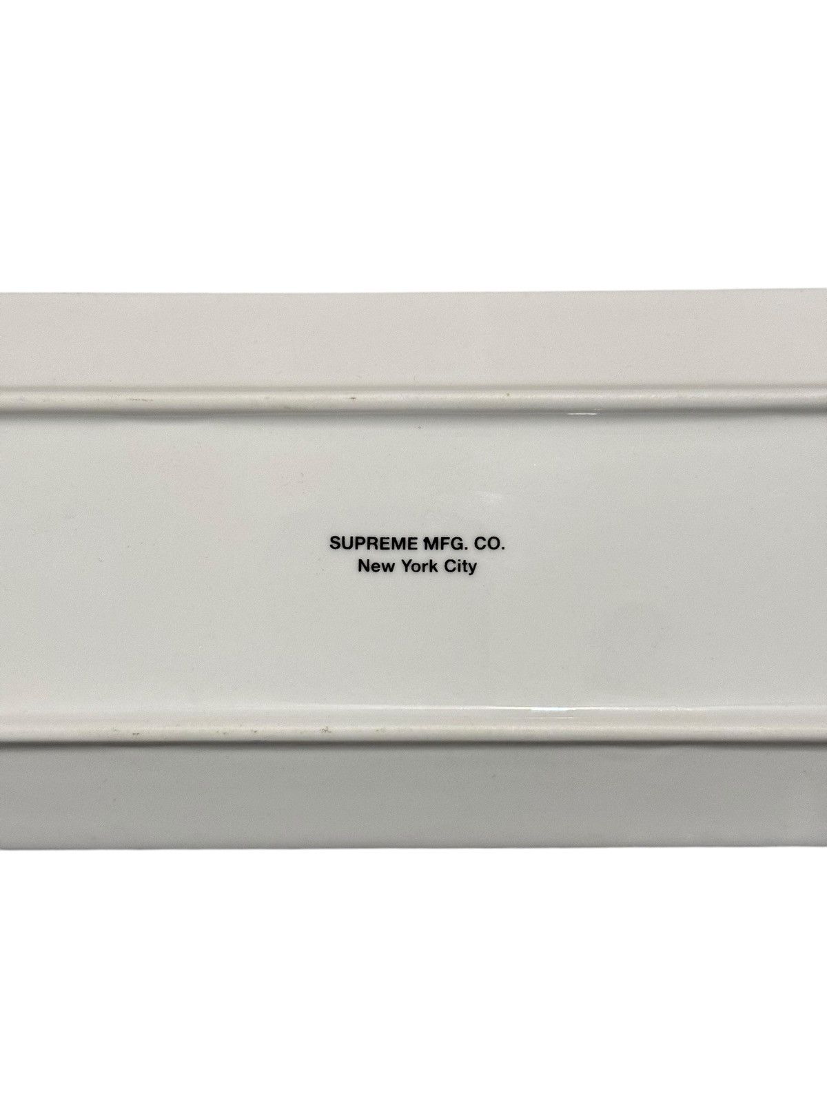 Supreme Supreme Fuck You Ceramic Tray FW18 Blue Size ONE SIZE - 3 Thumbnail