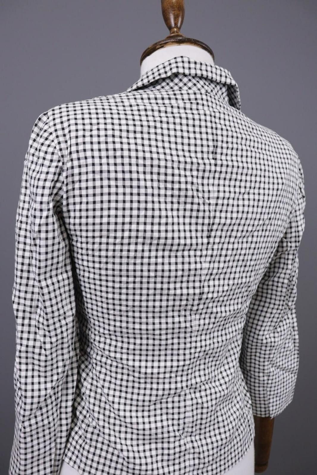 Designer Max Mara White & Black Blazer Jacket Size I 40 / USA 6 Size M / US 6-8 / IT 42-44 - 12 Thumbnail