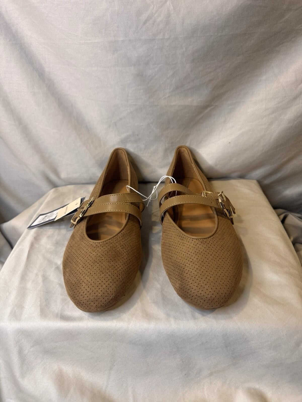 Other Universal Thread Henrietta Double Strap MJ Flats 9.5 [A33] Size US 9.5 / IT 39.5 - 2 Thumbnail