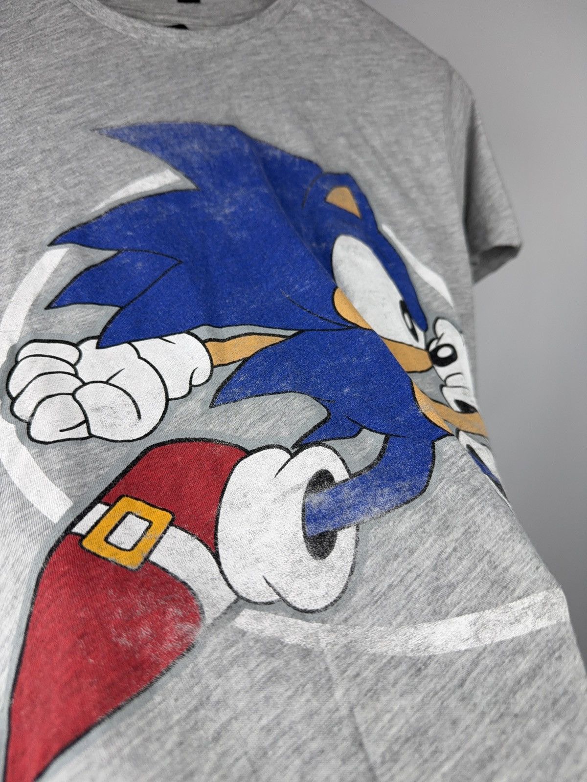 Vintage 2010s Sonic the Hedgehog Sega Graphic T-Shirt Grey Size M Size US M / EU 48-50 / 2 - 6 Thumbnail