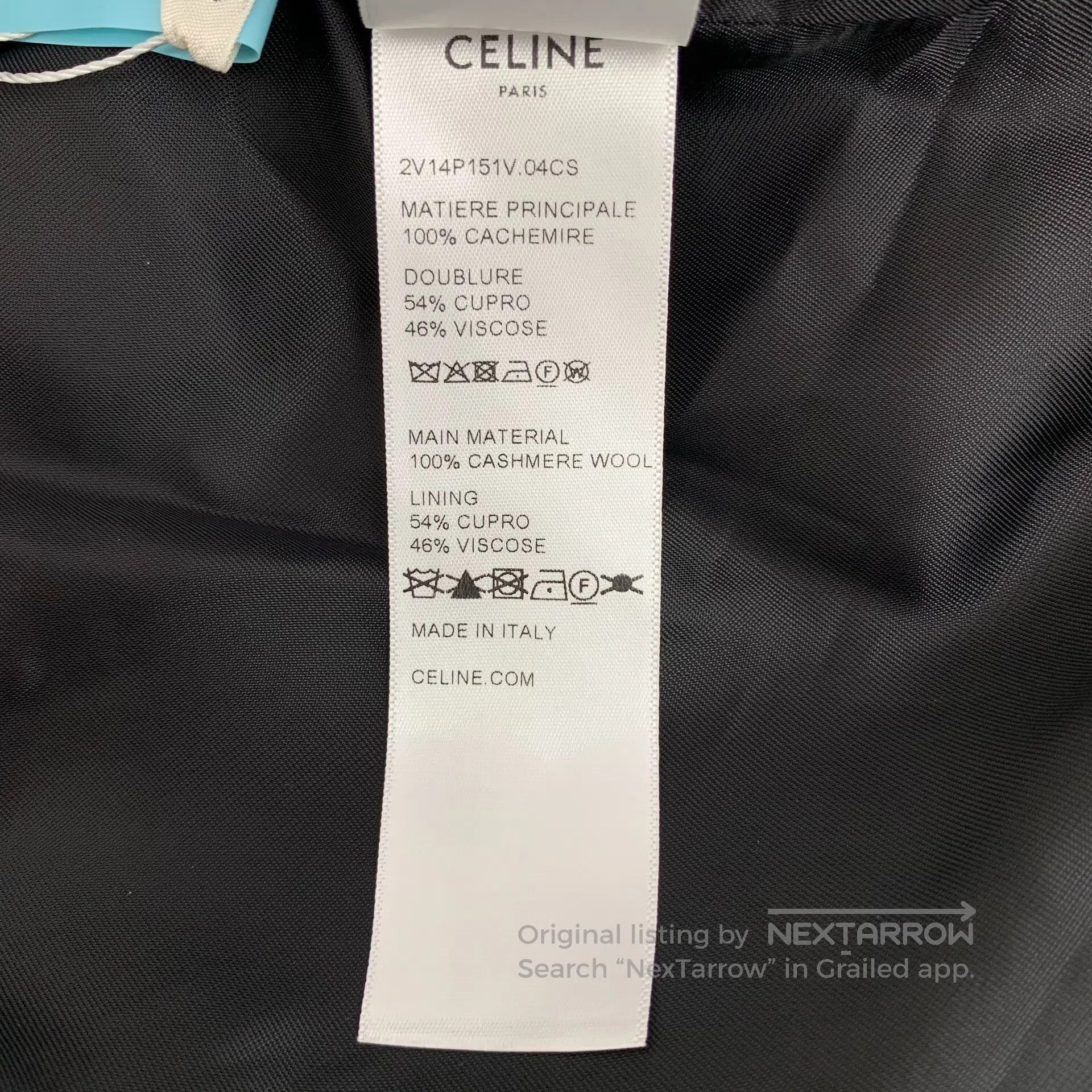Celine CELINE Caramel Goat Hair Lapel Double Breasted Long Sleeve Size XS / US 0-2 / IT 36-38 - 7 Thumbnail