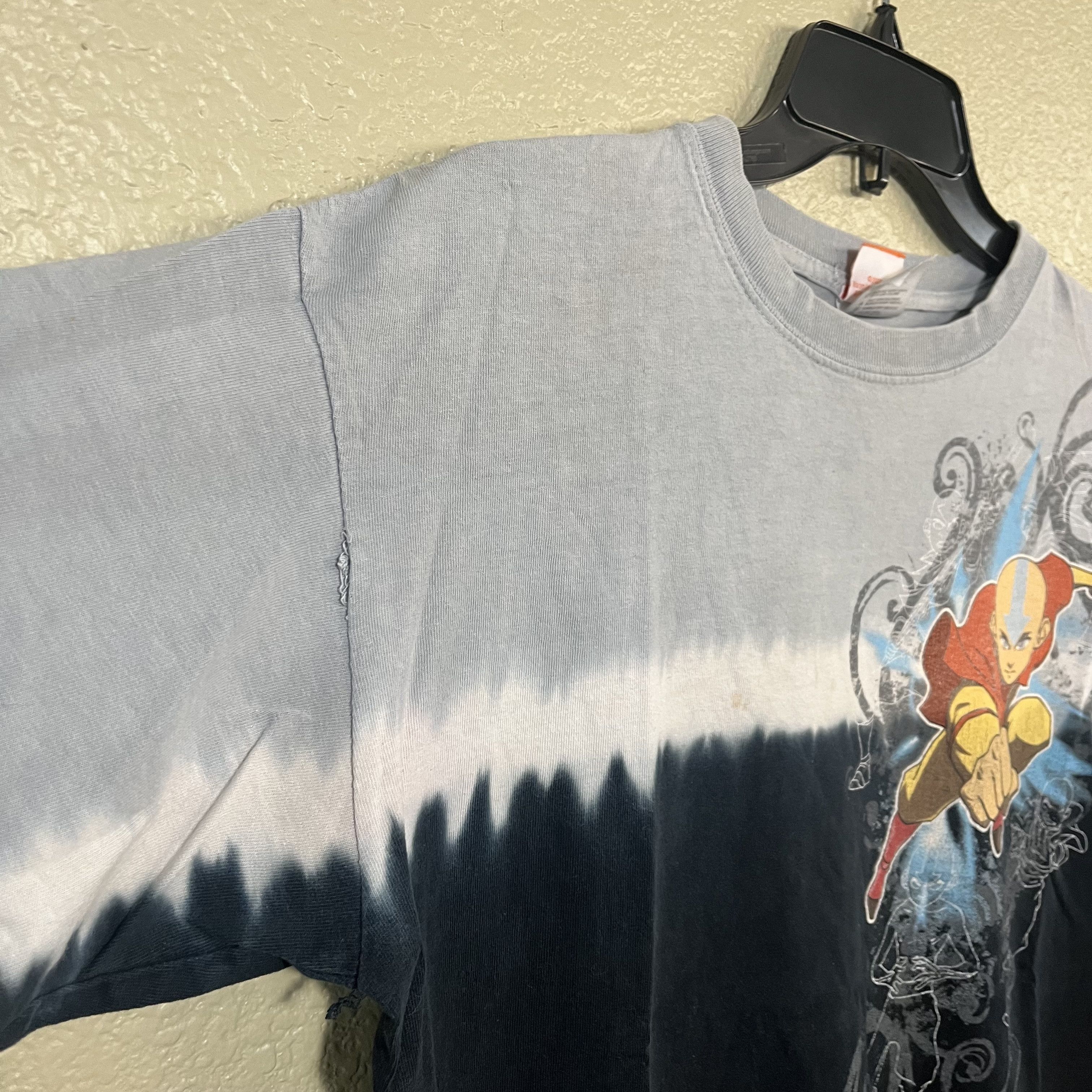 Nickelodeon Vintage 2007 Avatar The Last Airbender Tie Dye T-shirt Size US M / EU 48-50 / 2 - 5 Thumbnail